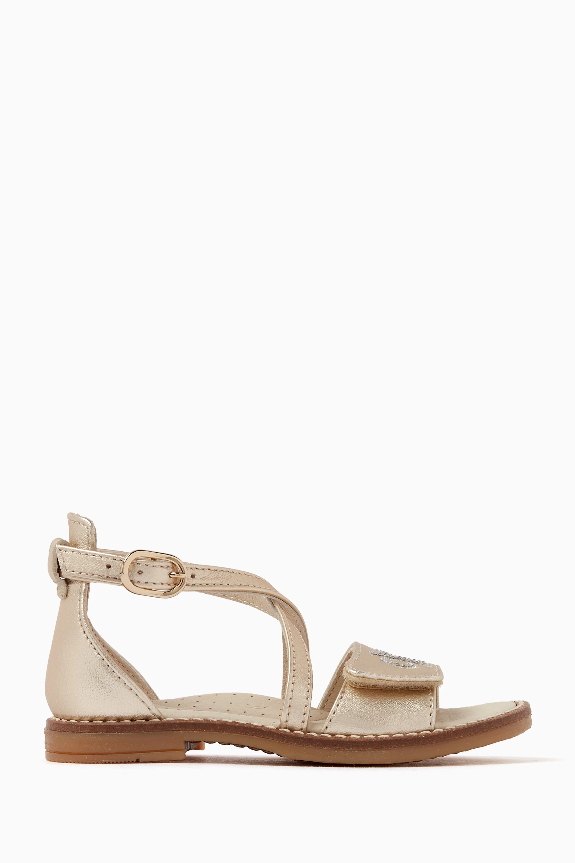 Calvin klein on sale gold sandals