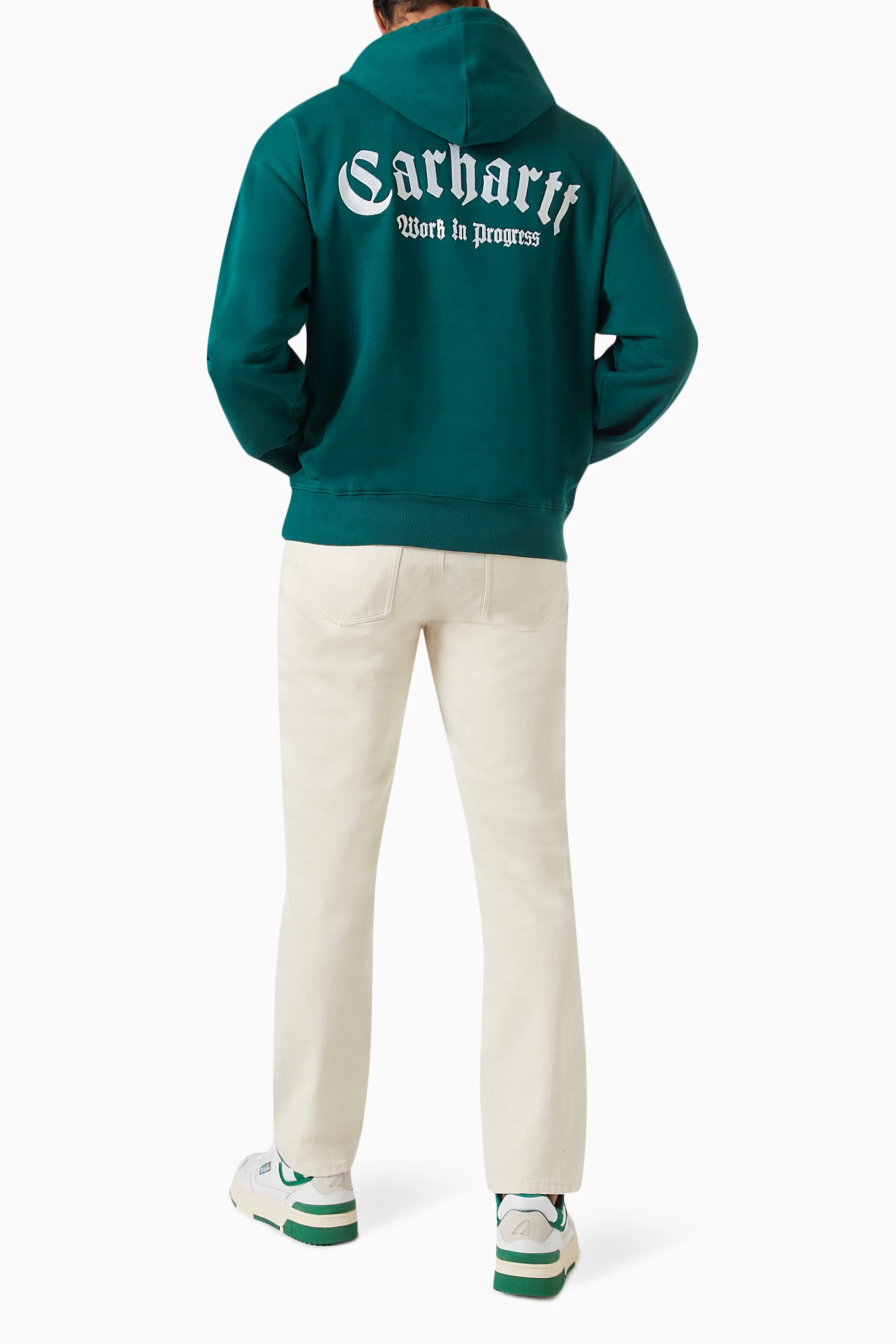 Green 2024 carhartt hoodie