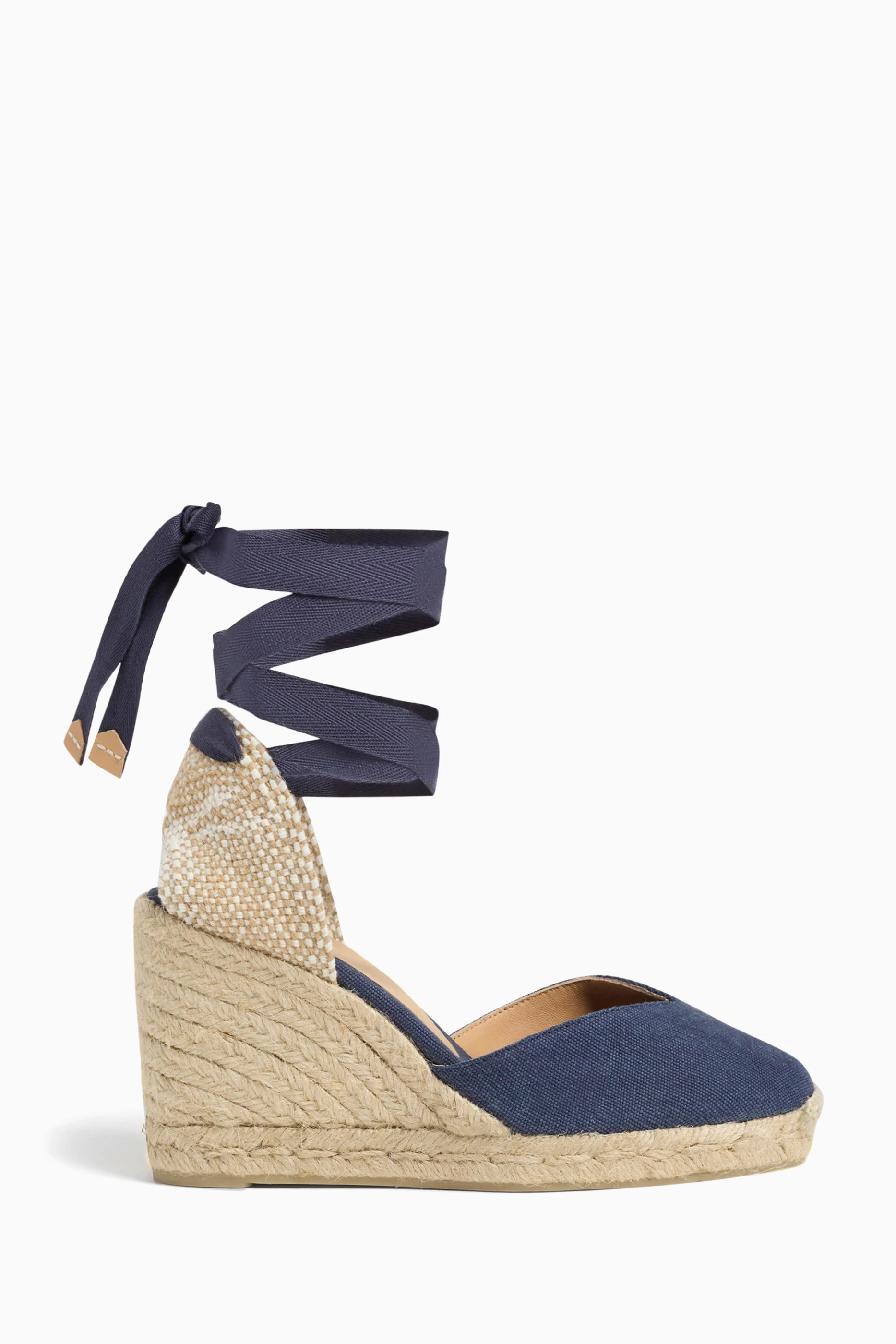 Castañer chiara 80 canvas wedge espadrilles new arrivals