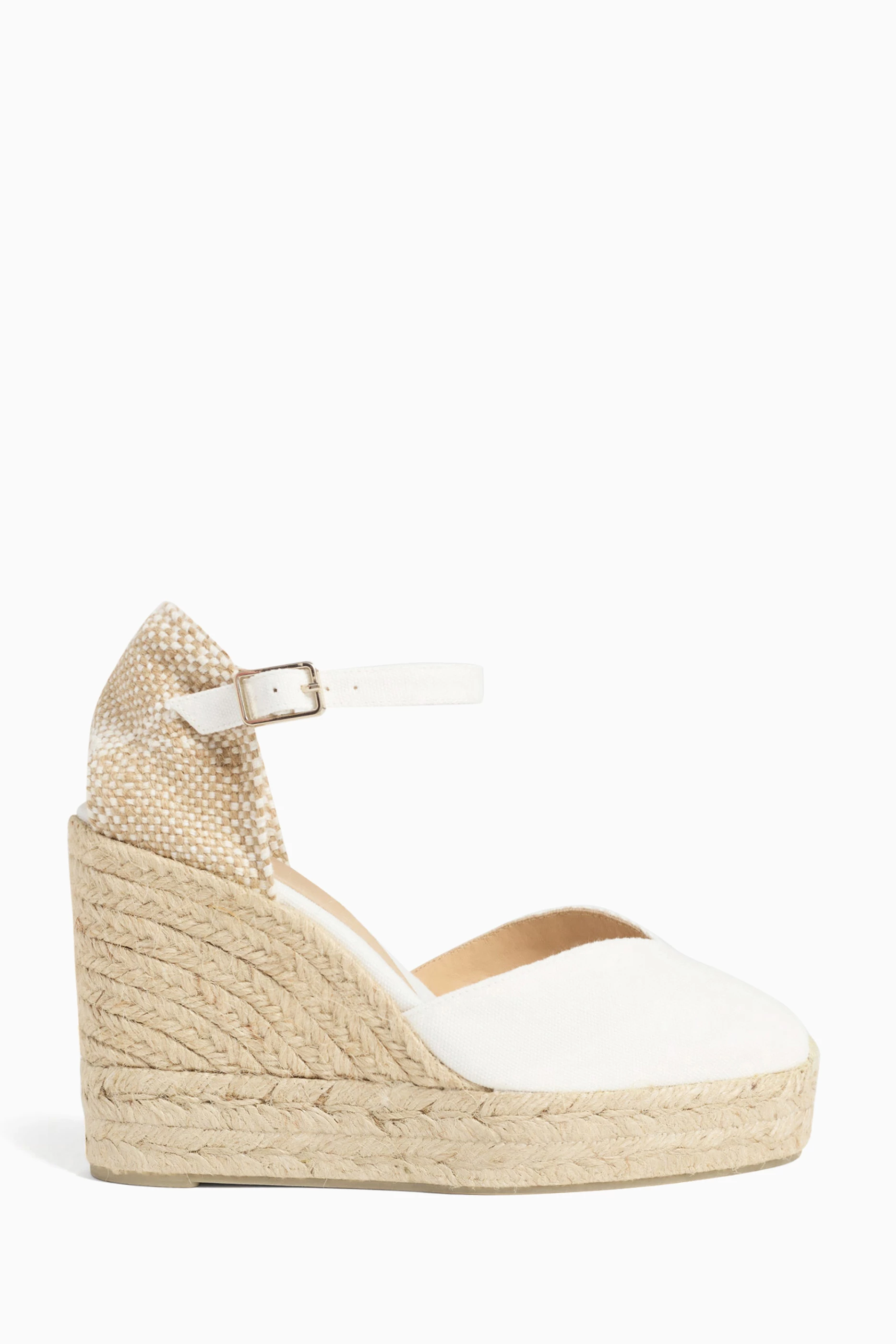 White hot sale castaner wedges