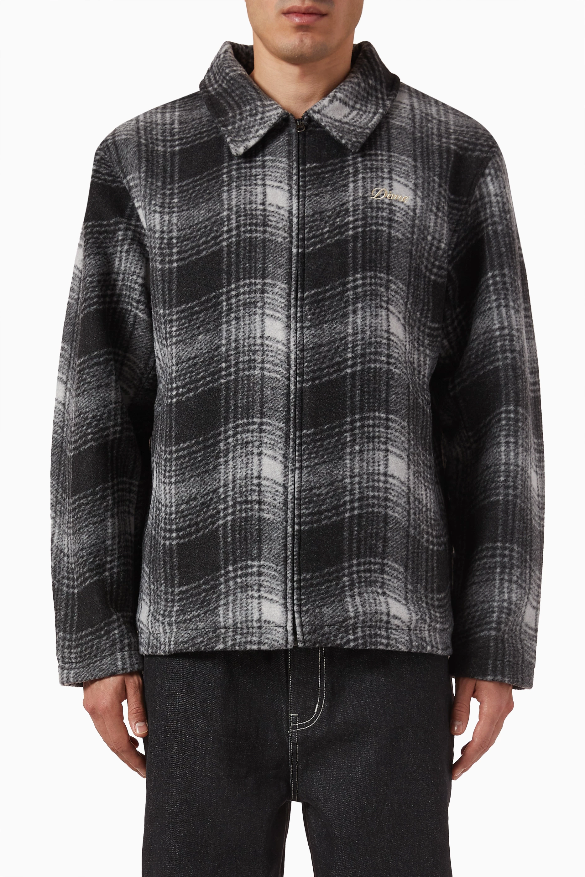 Ae plaid parka hotsell