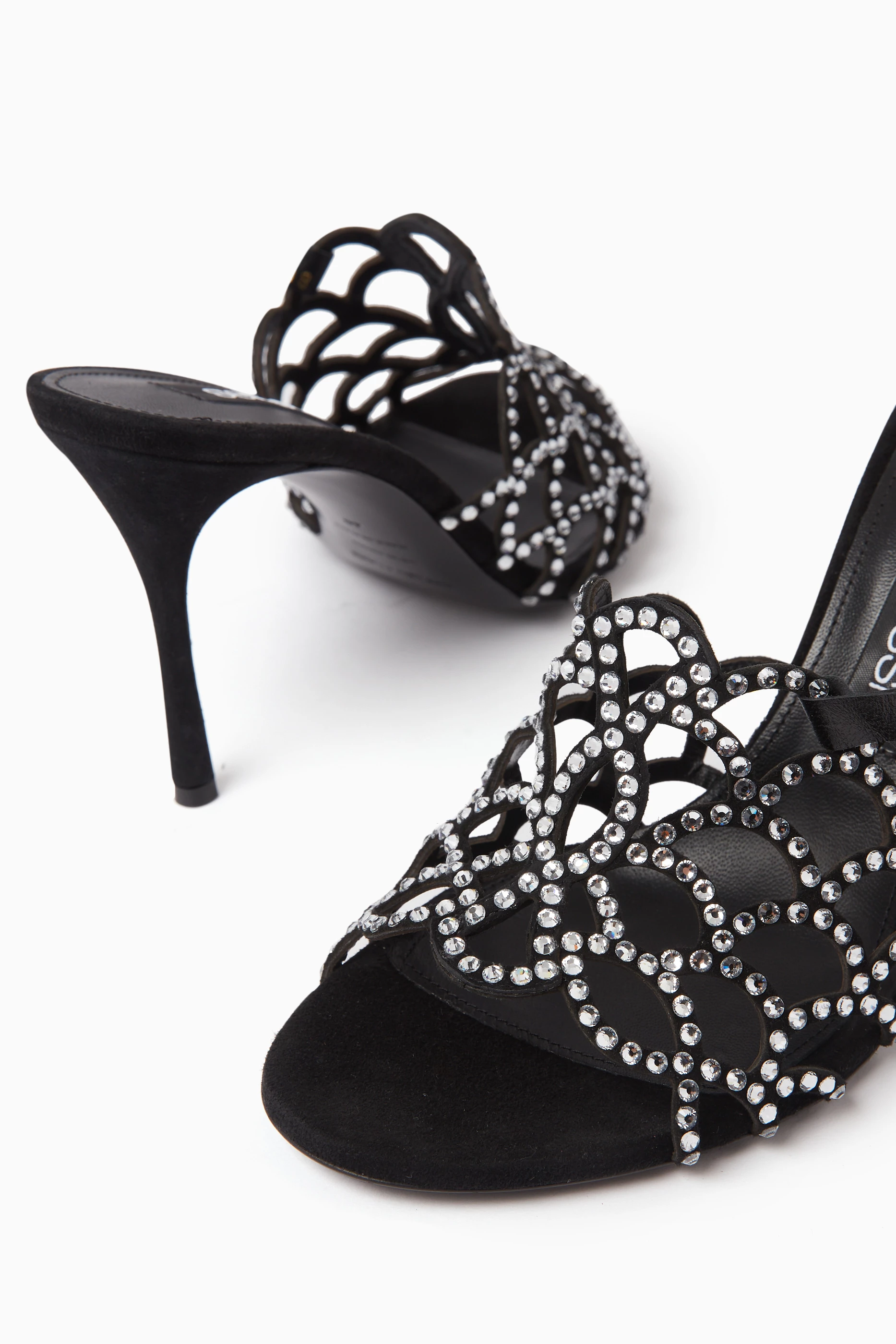Sergio rossi rhinestone online shoes