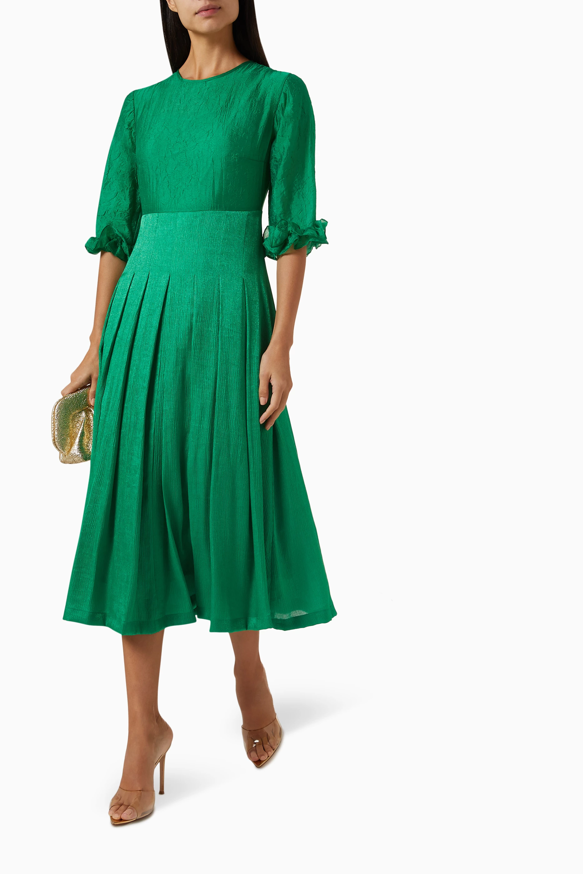 Green tea dress deals