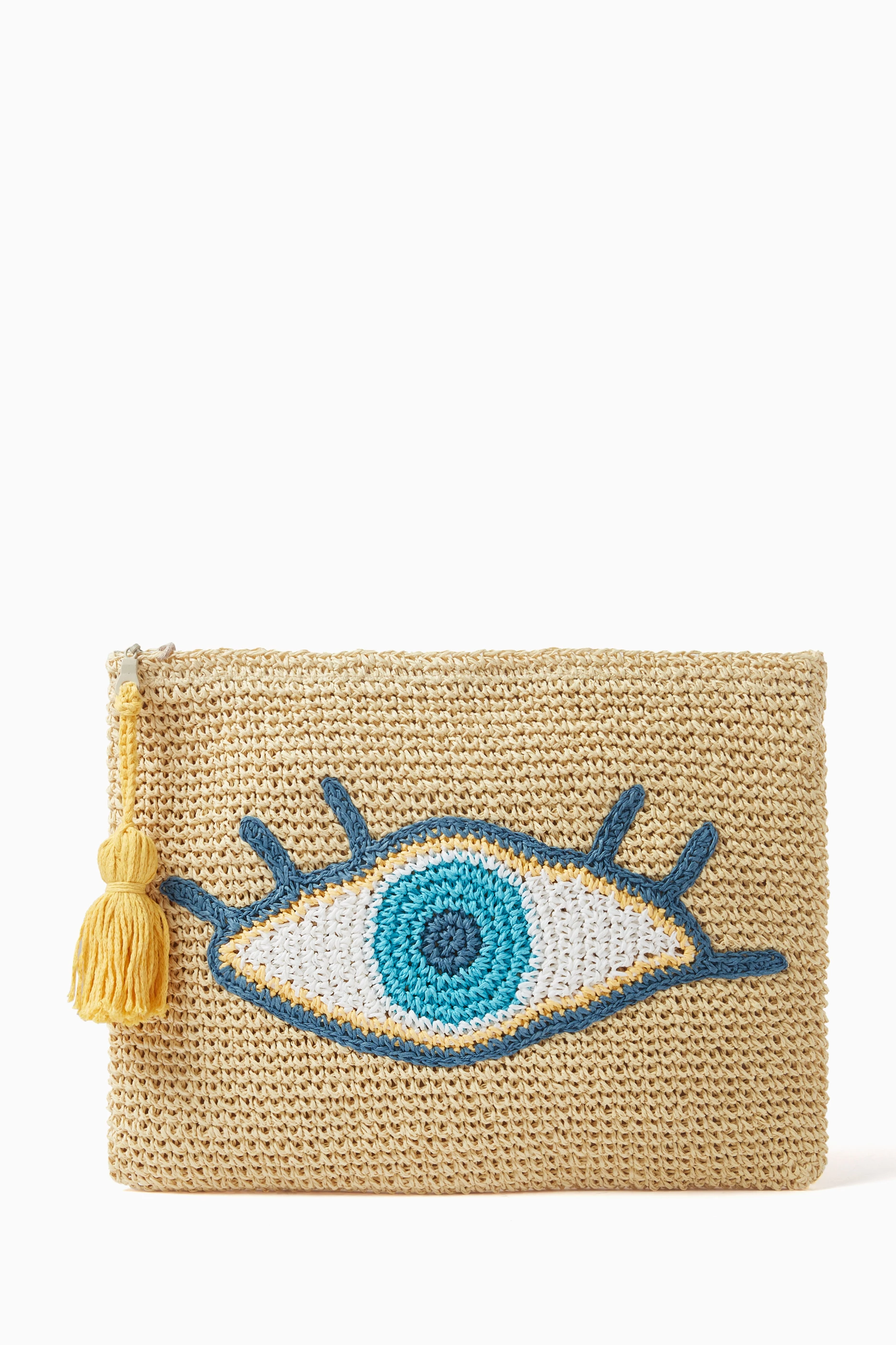 Evil eye clutch best sale bag