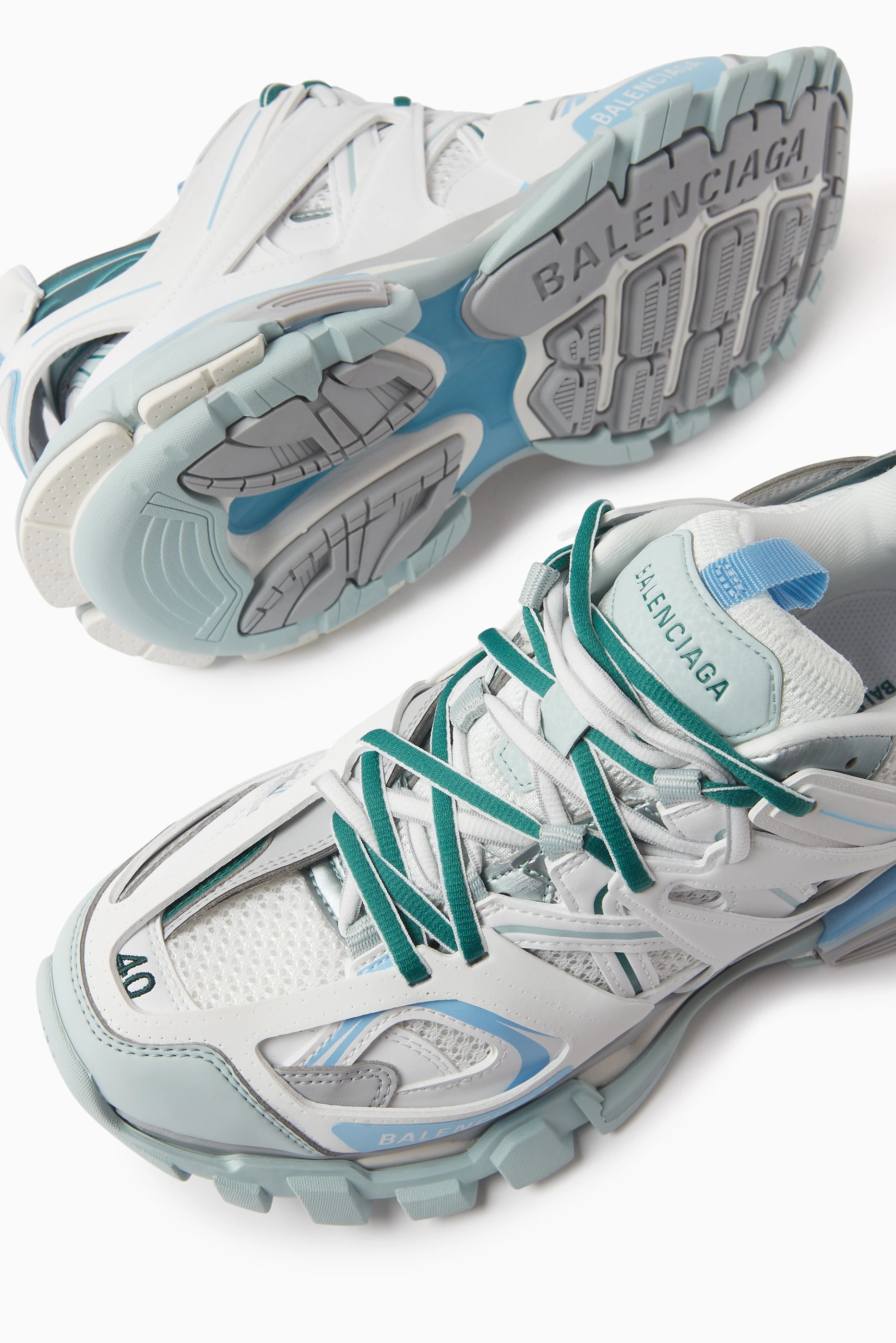 Balenciaga panelled sneakers new arrivals