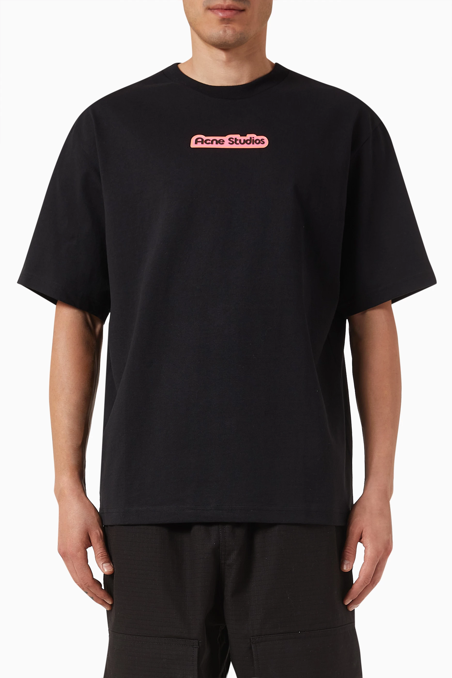 Acne studios t shirt black outlet