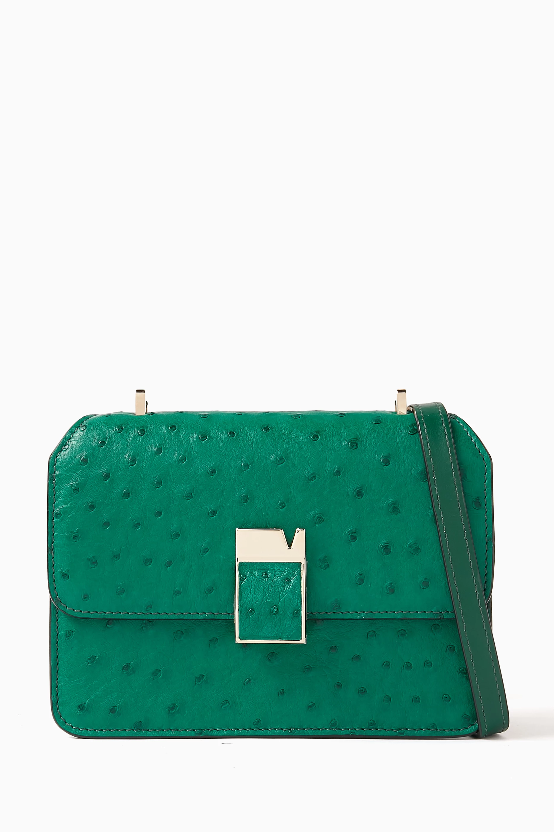 Ostrich clearance crossbody bag