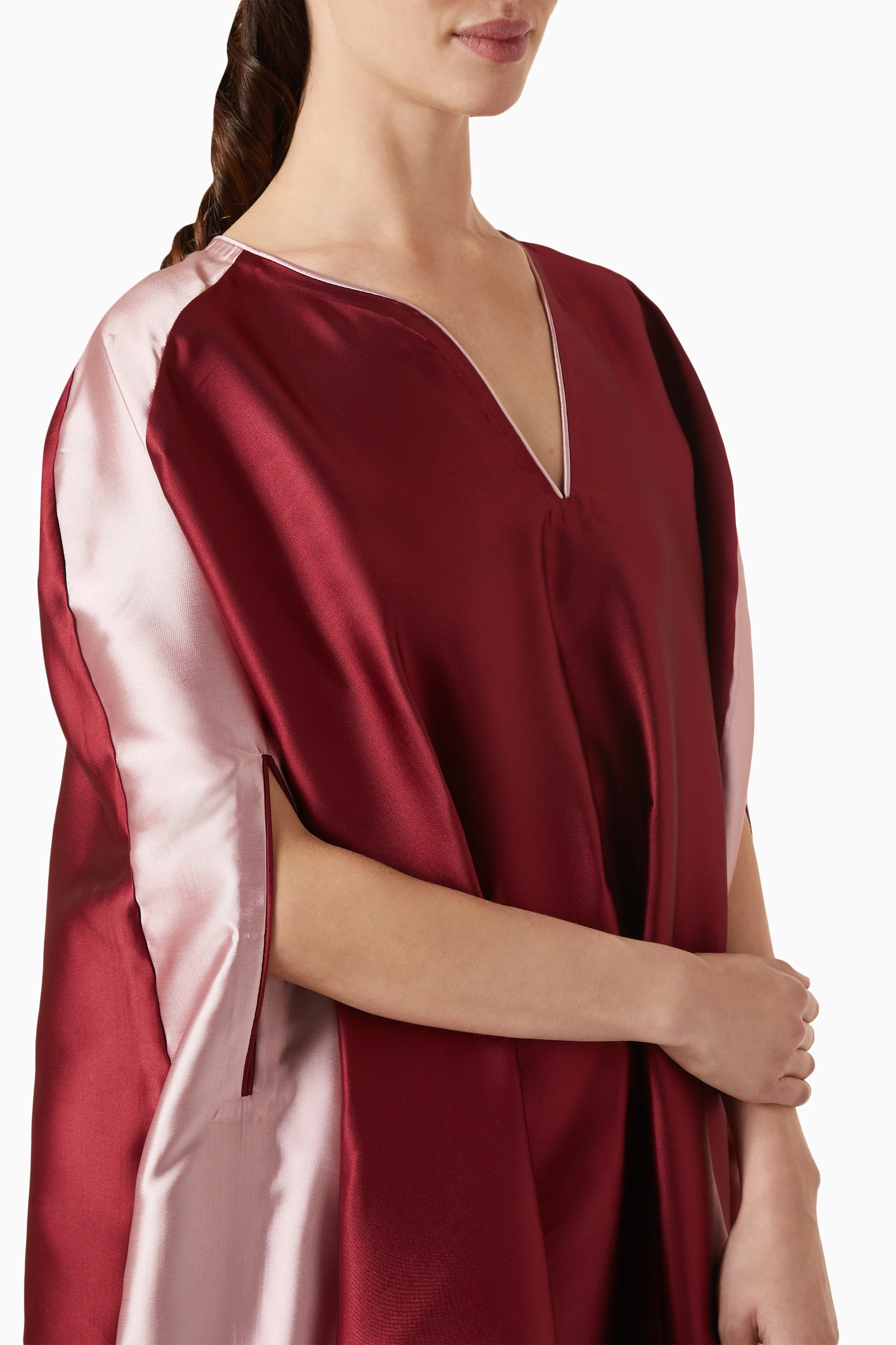 Only damen colorblock knit cheap dress noos mahogany rosa grau