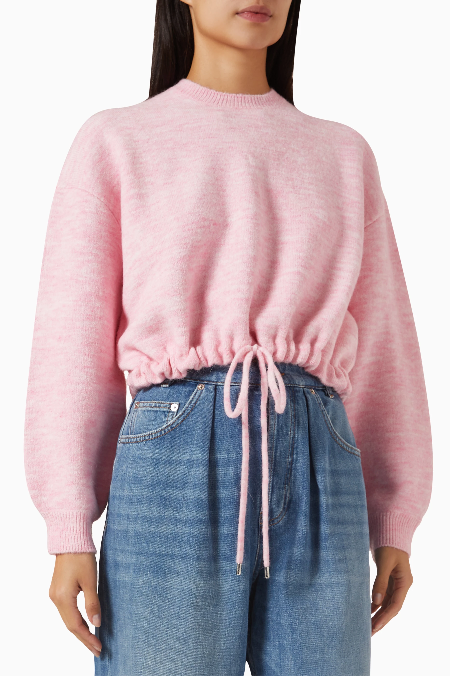 Acne studios cropped sweater on sale