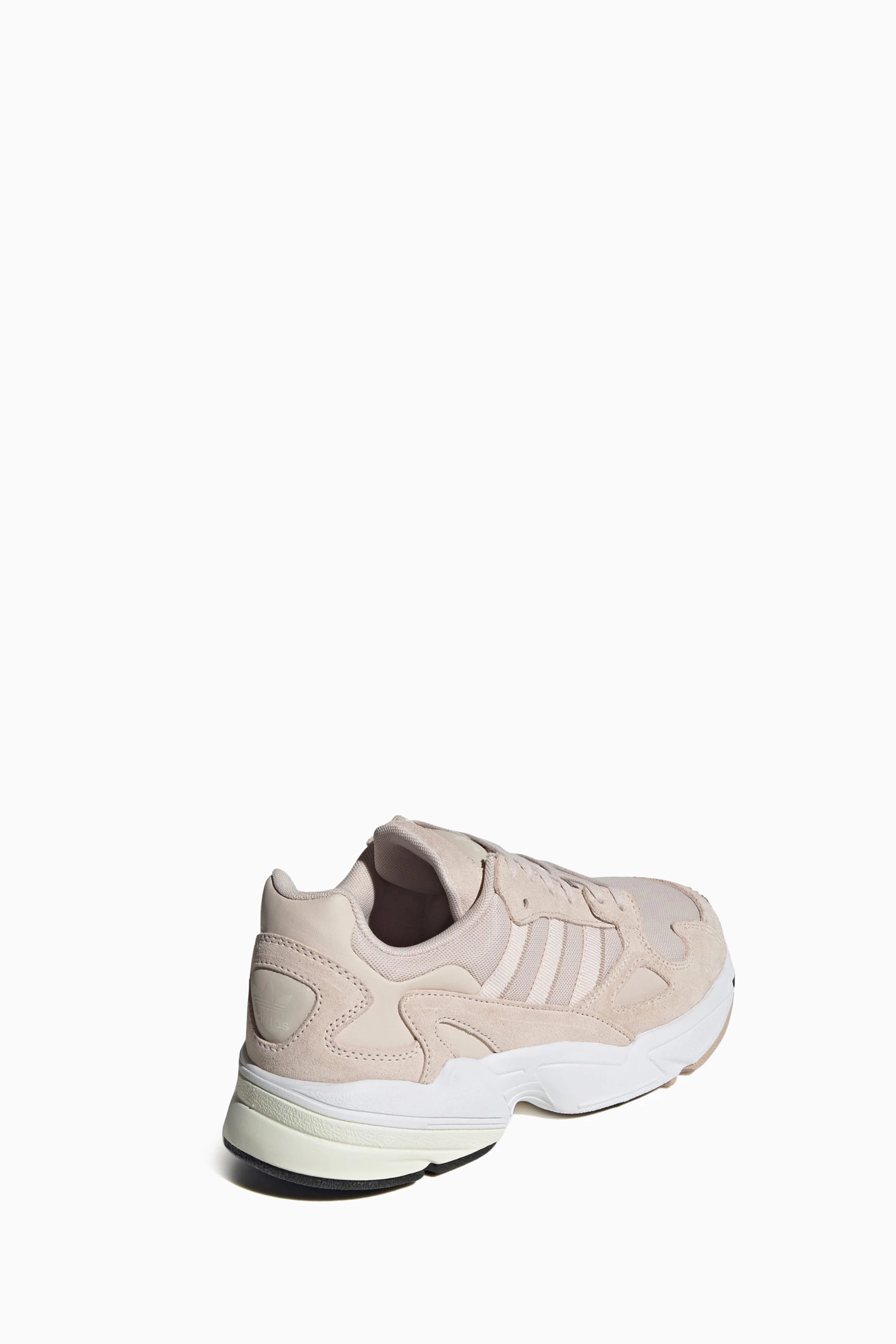 Adidas falcon suede and mesh store sneakers