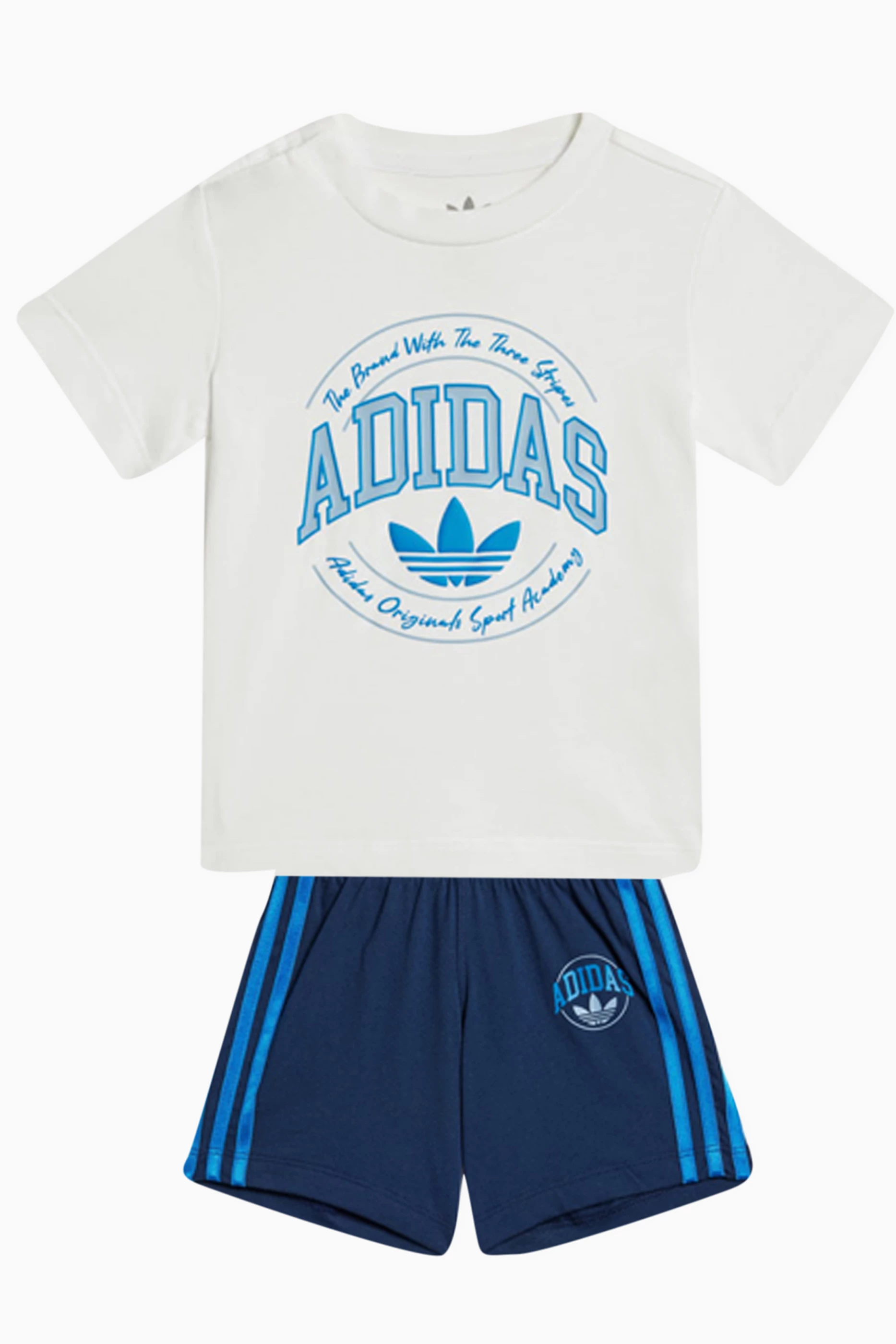 Boys adidas shorts and tshirt hot sale