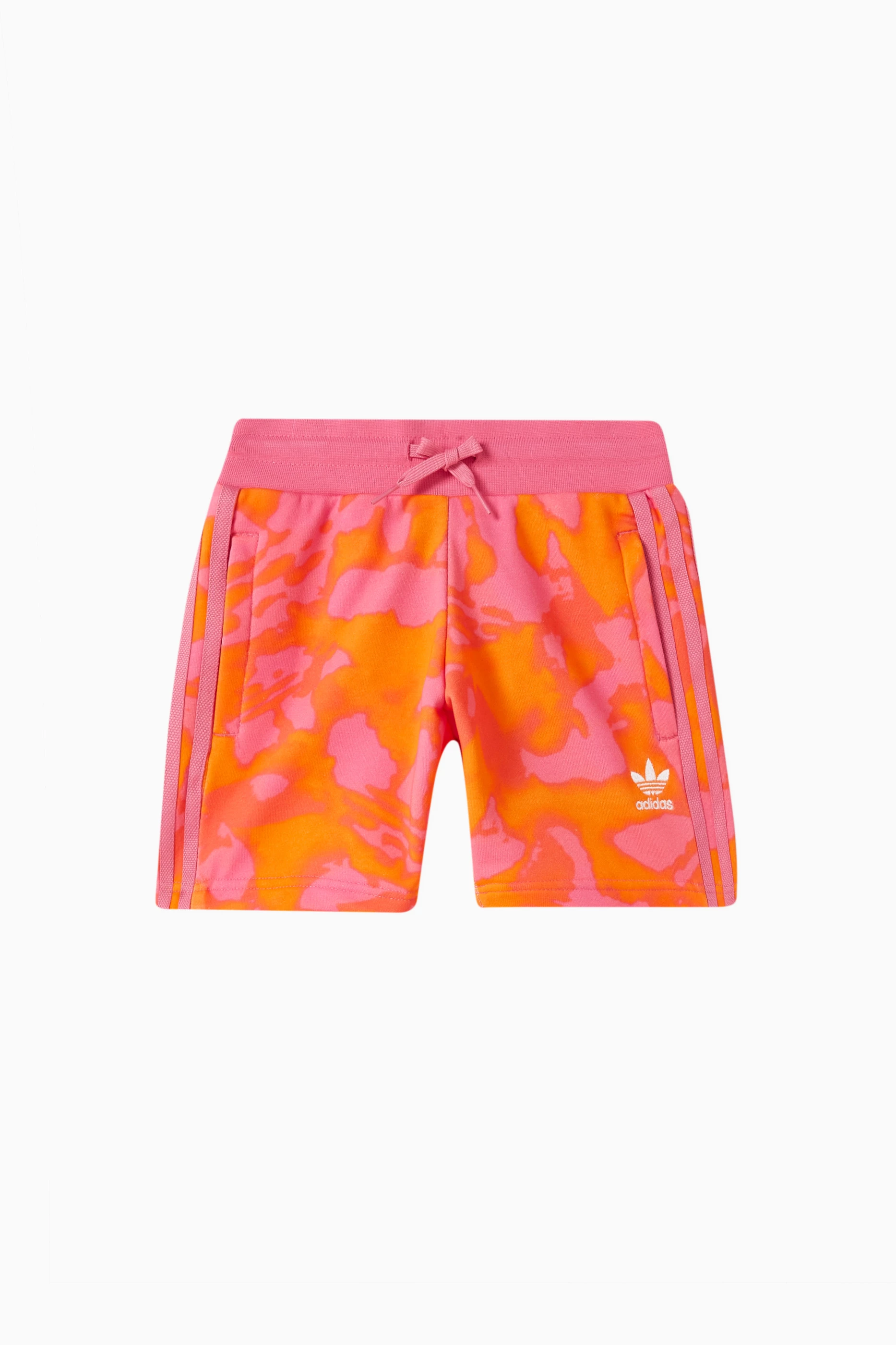 Orange adidas shorts hotsell