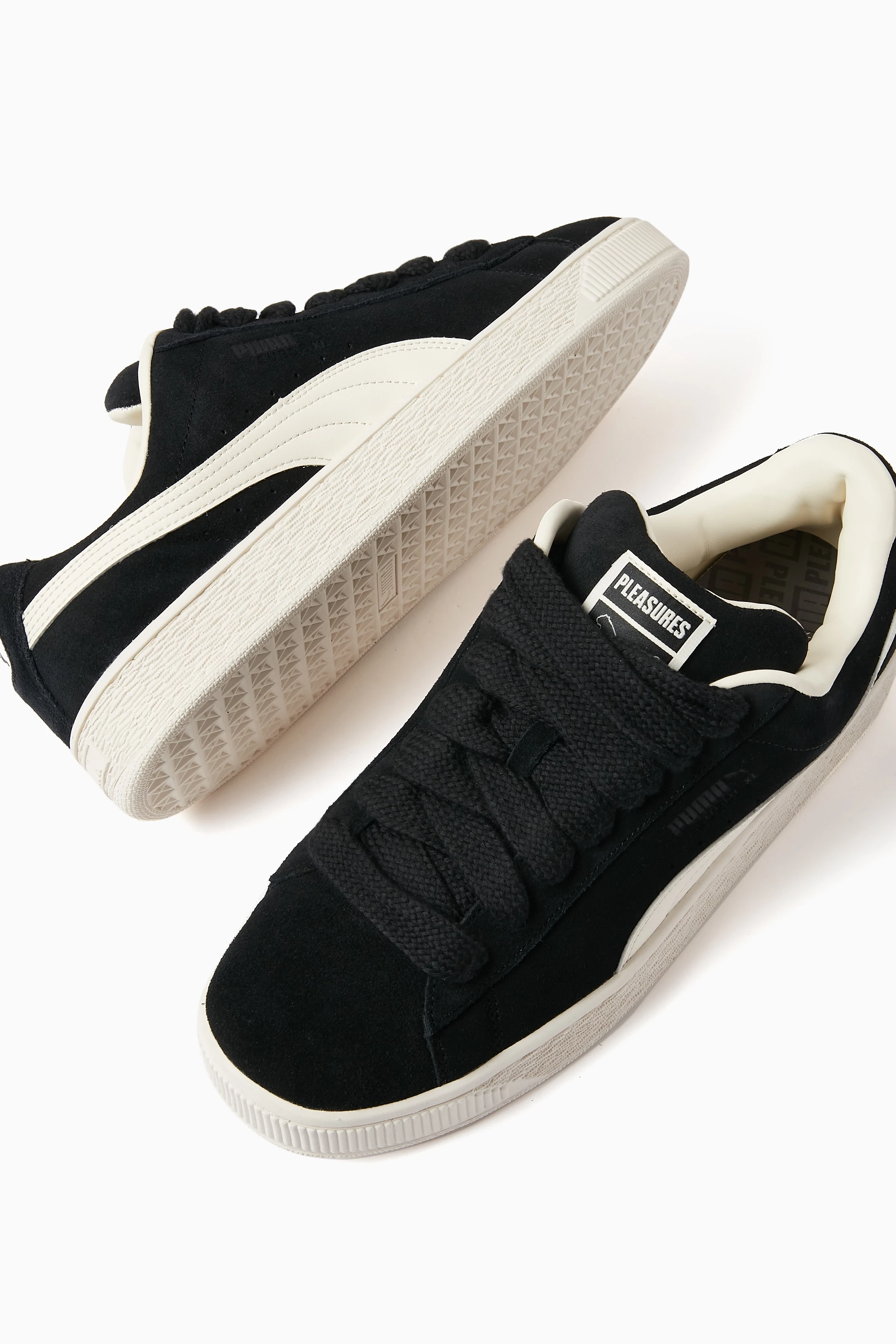 Puma suede black online leather