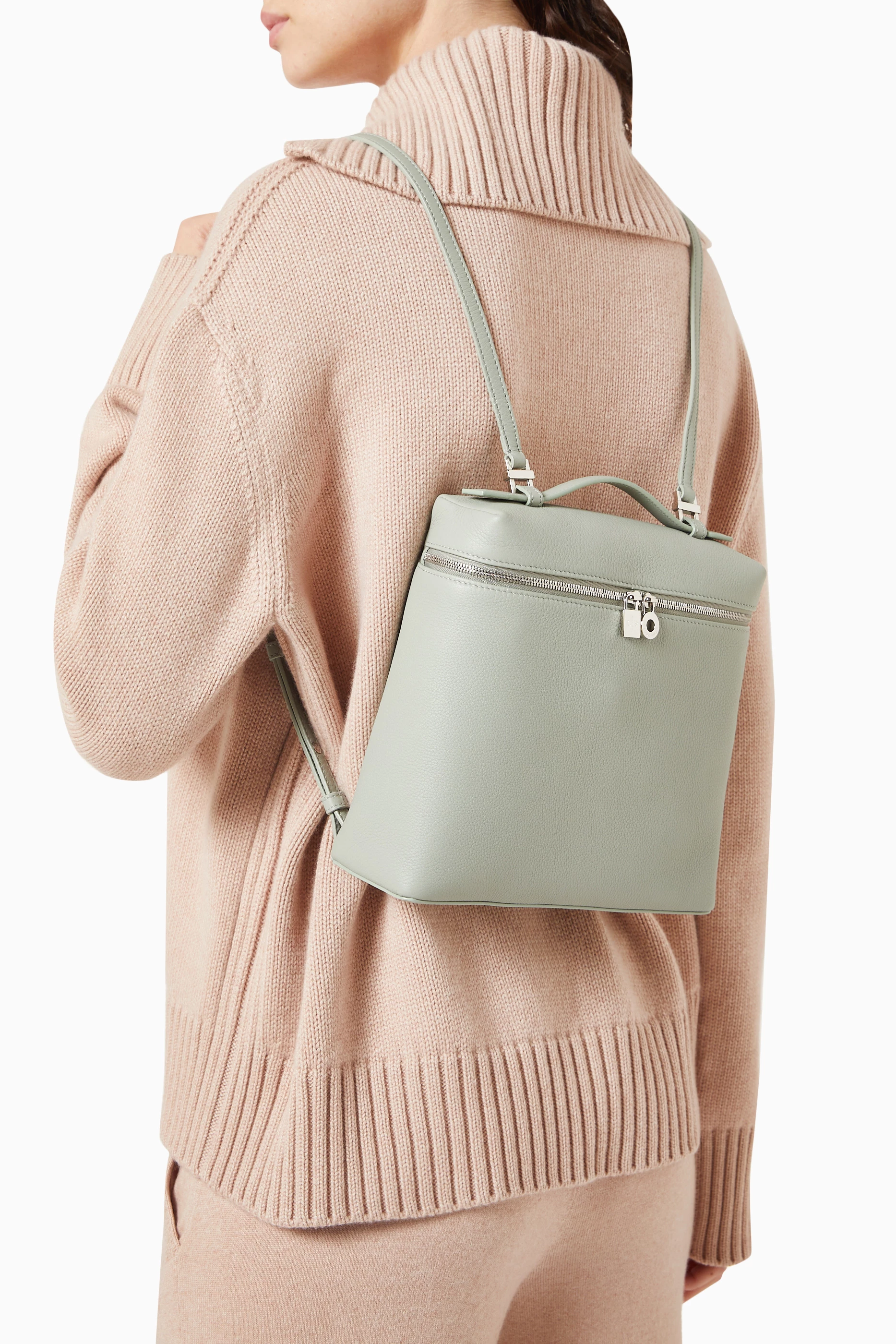 Paloya soft online leather backpack