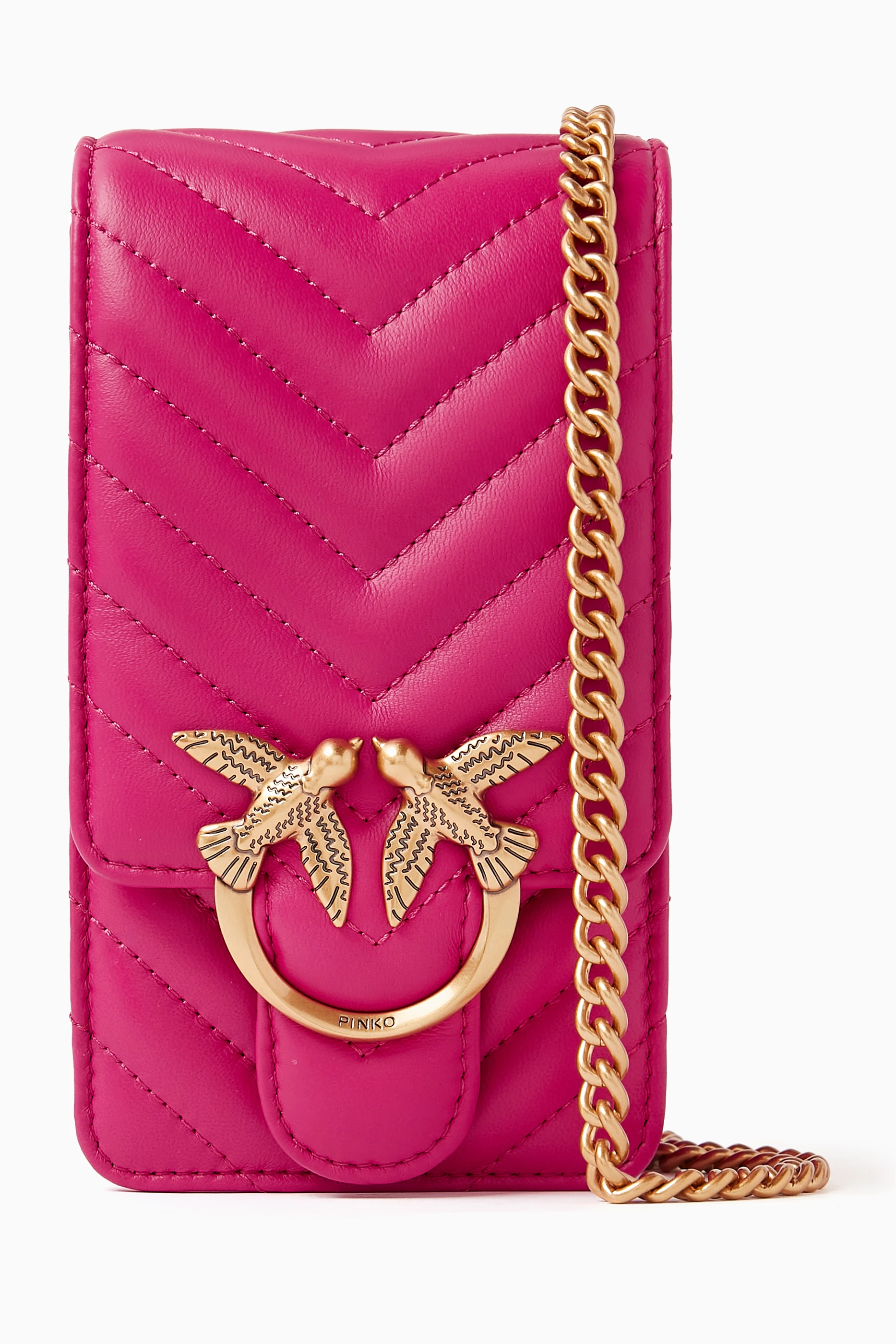 Pinko hot sale phone bag