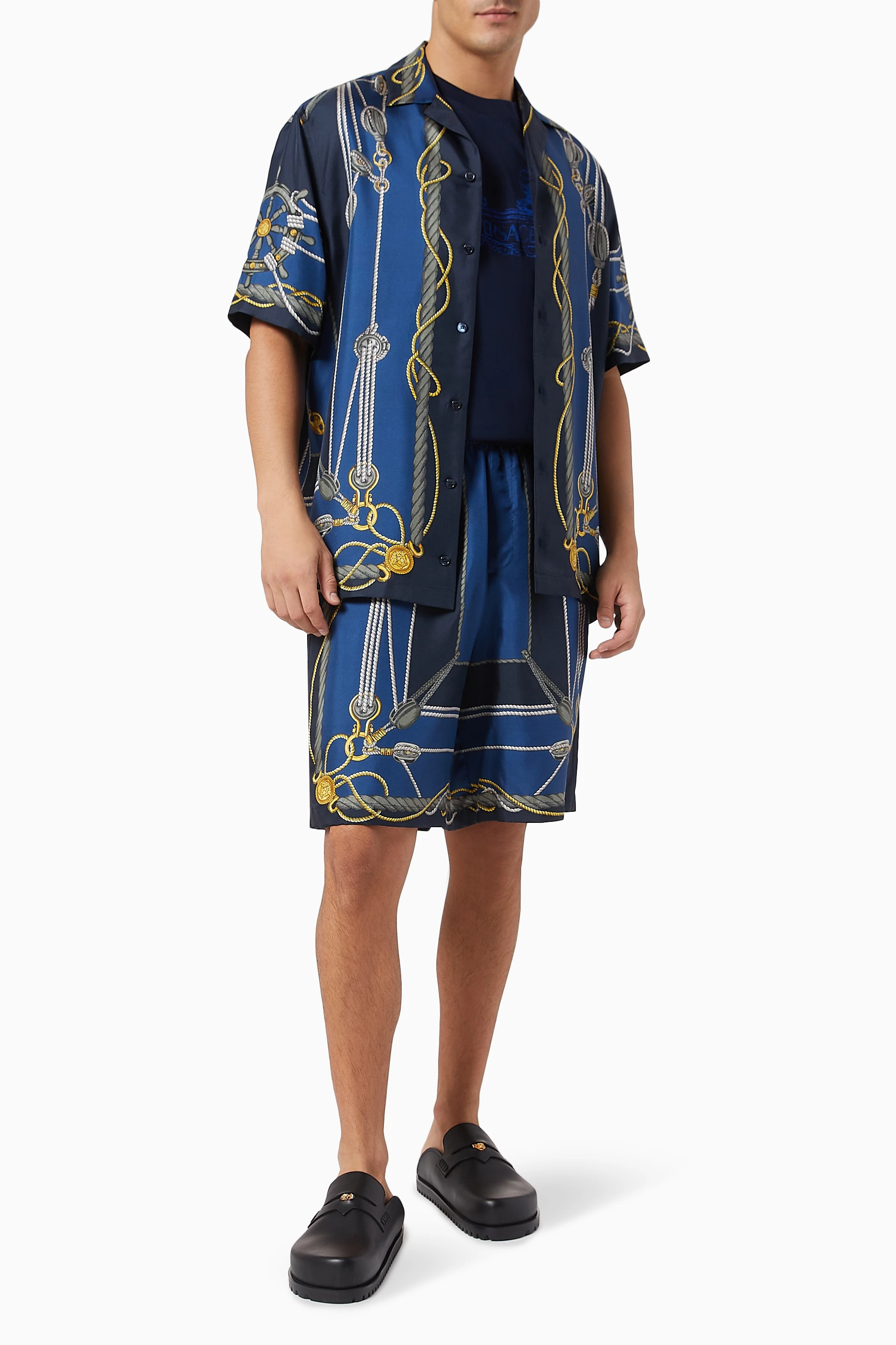 Versace hotsell shorts set