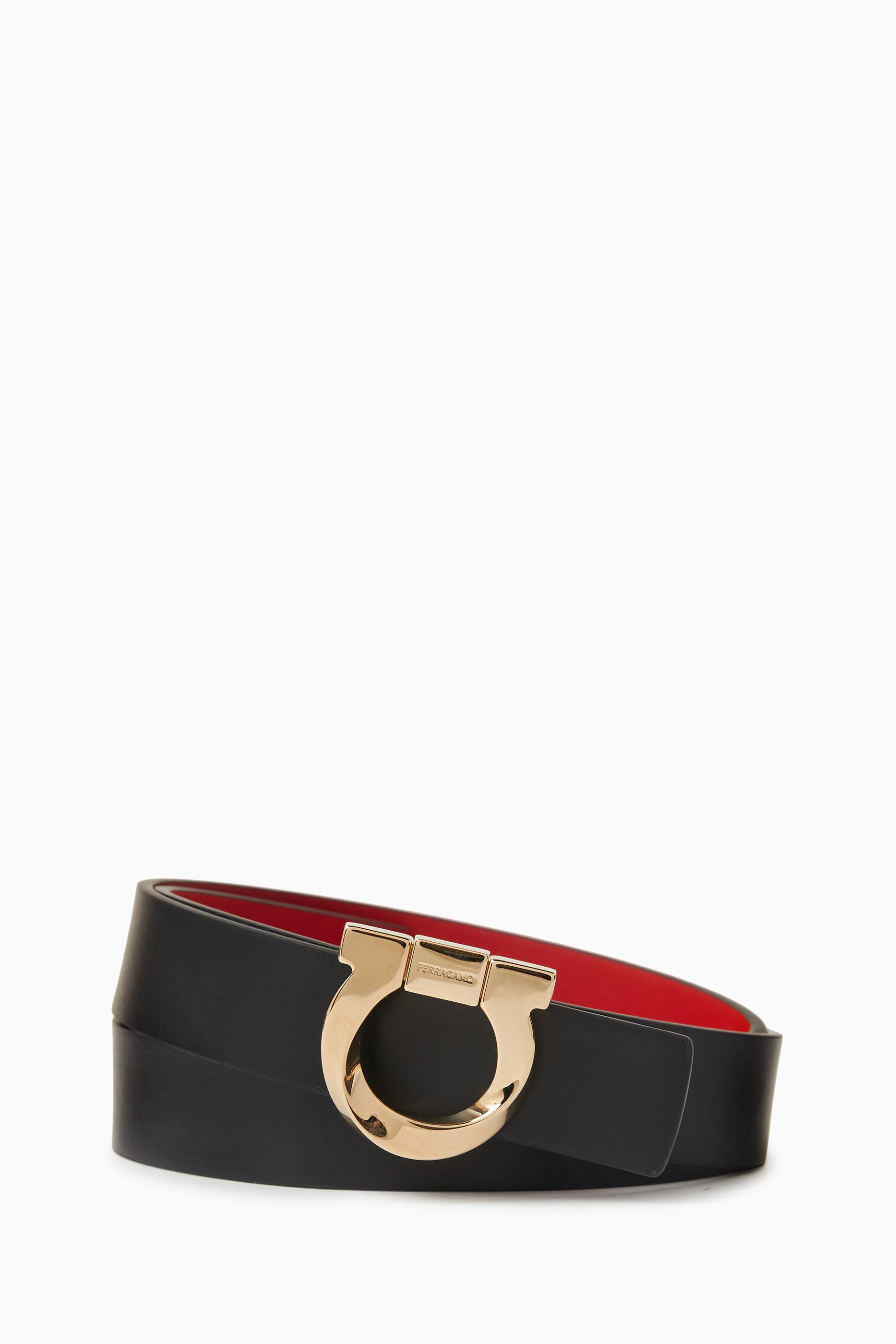 Reversible ferragamo belt deals