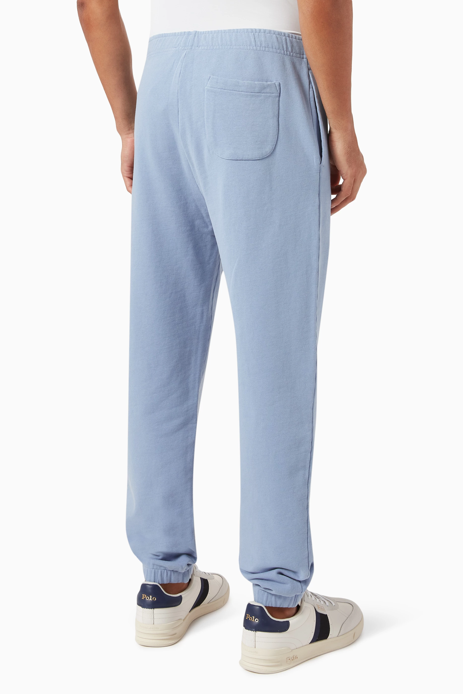 Buy Polo Ralph Lauren Blue Drawstring Jogger Pants for Men in UAE
