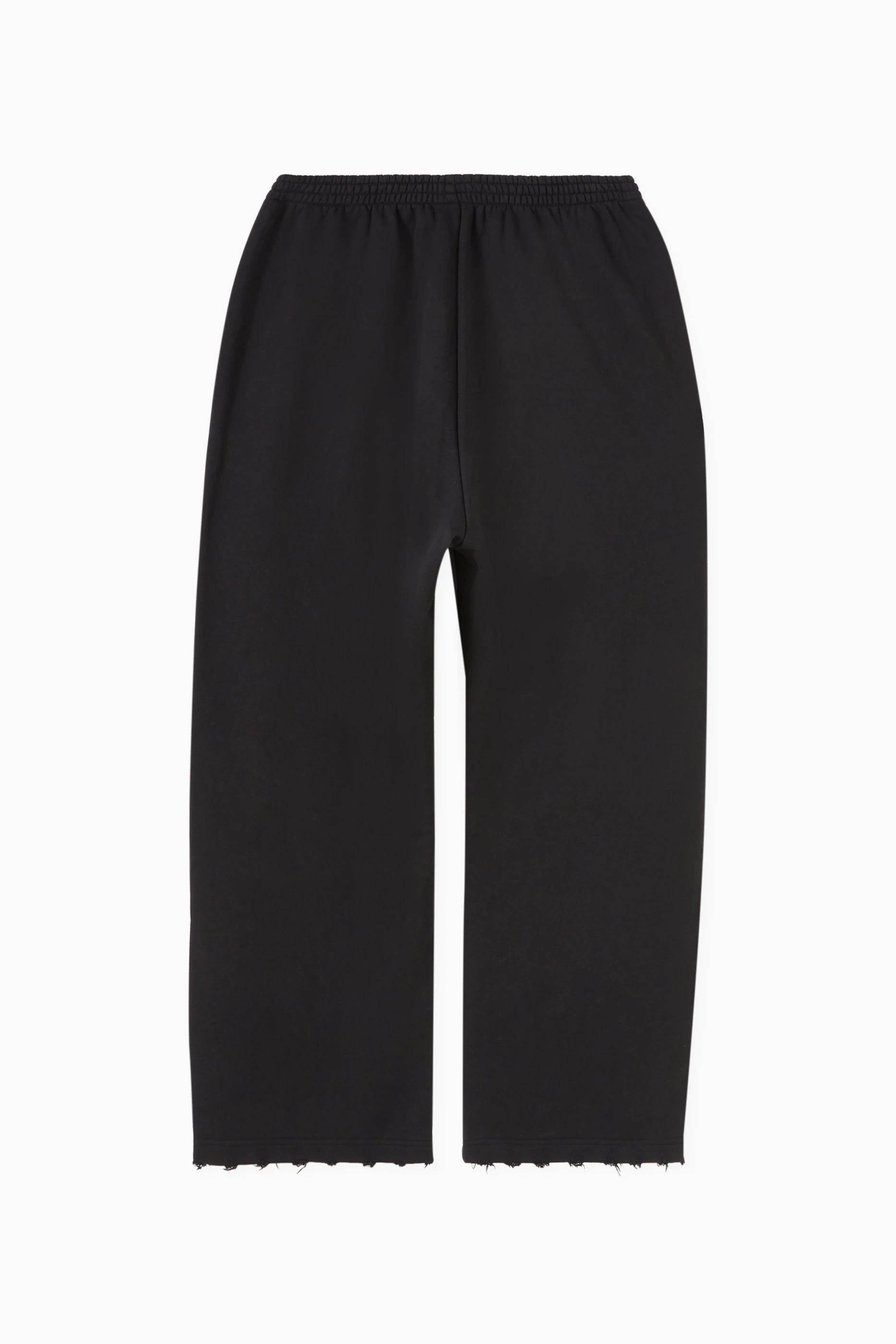 Buy Balenciaga Black Baggy Sweatpants in Heavy Fleece for Men in UAE