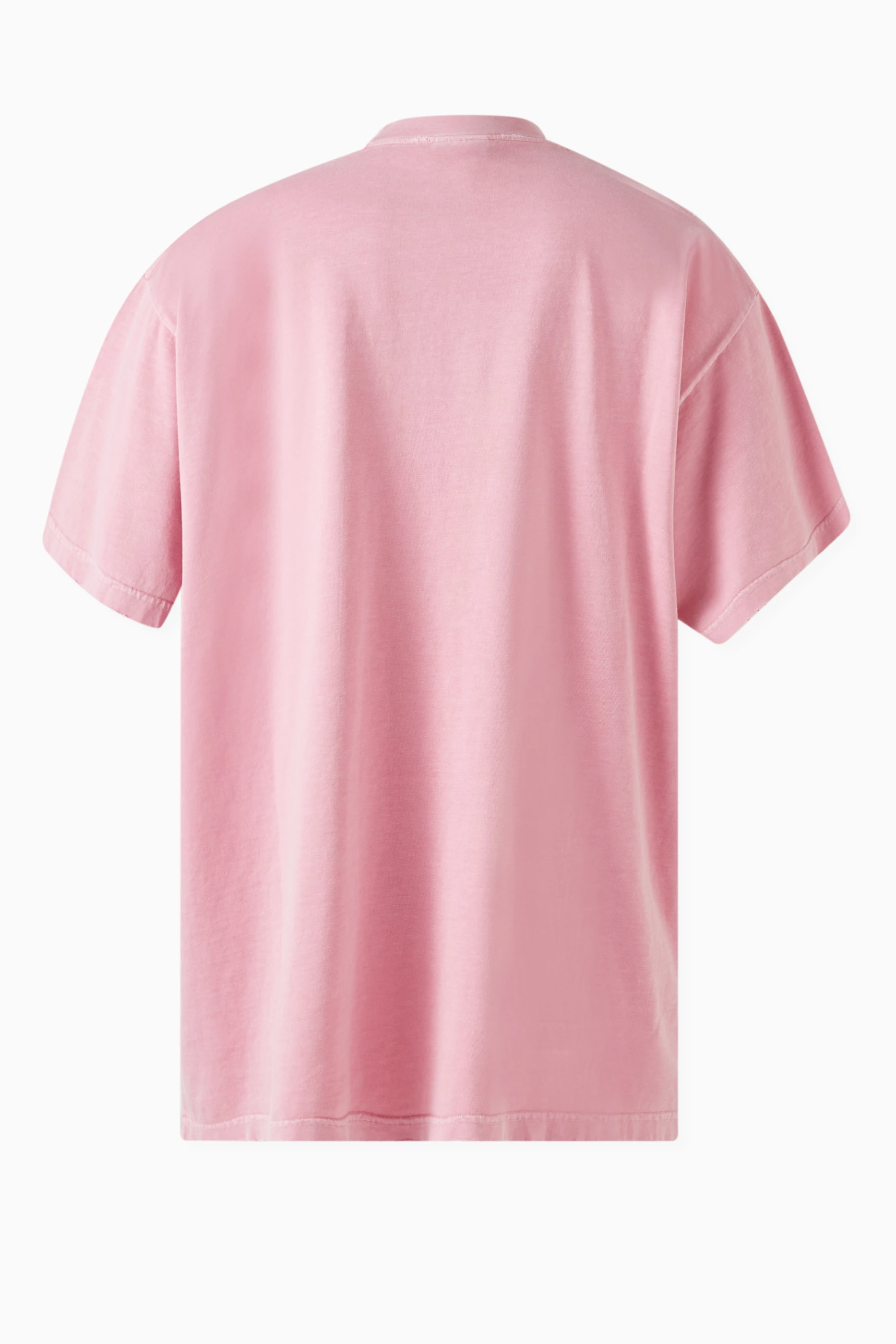 Buy Balenciaga Pink Unisex Paris Moon Oversized T shirt in Vintage jersey for UNISEX in UAE Ounass