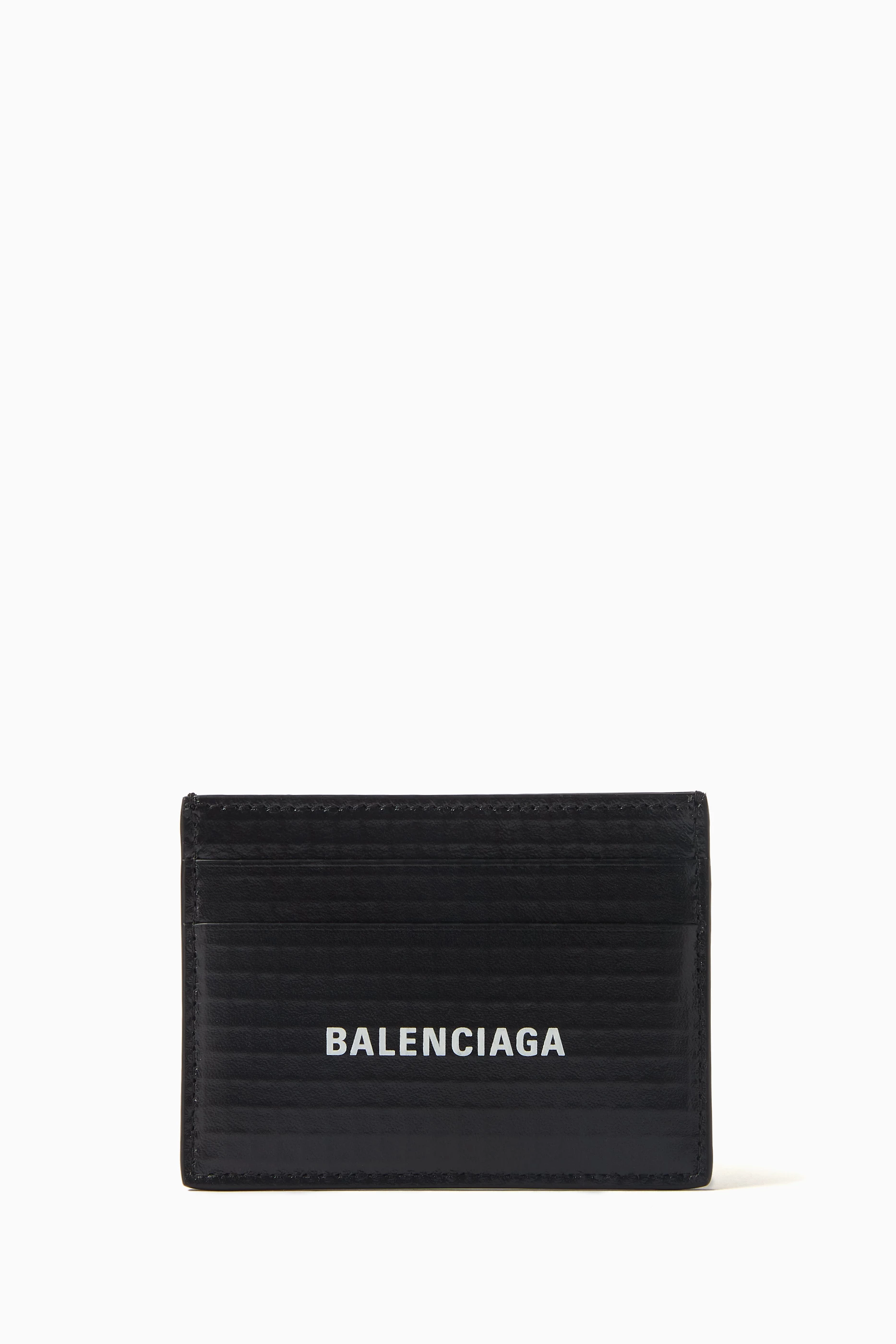Buy Balenciaga Black Cash Card Holder in Calfskin Leather for Men