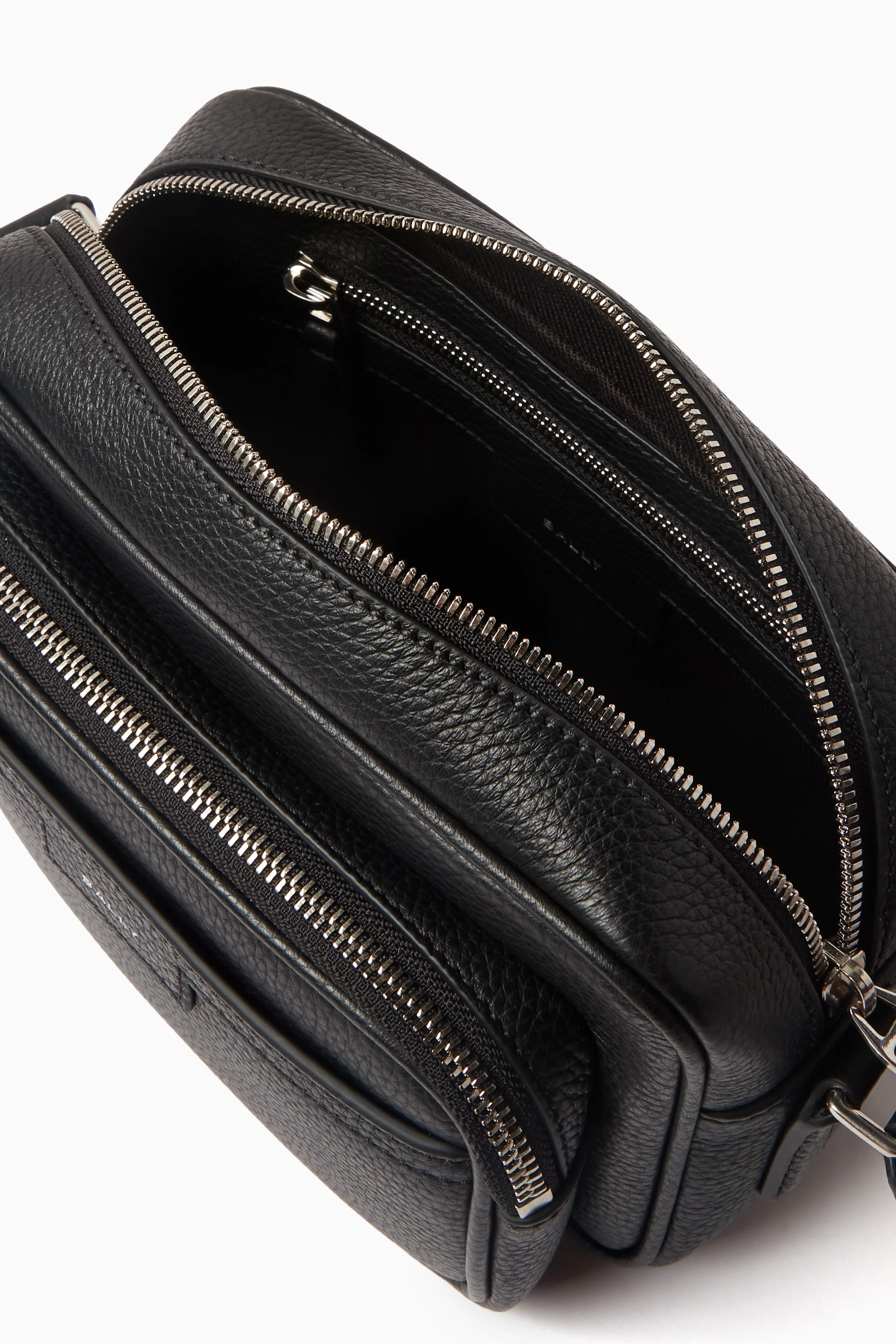Bally leather messenger bag hotsell