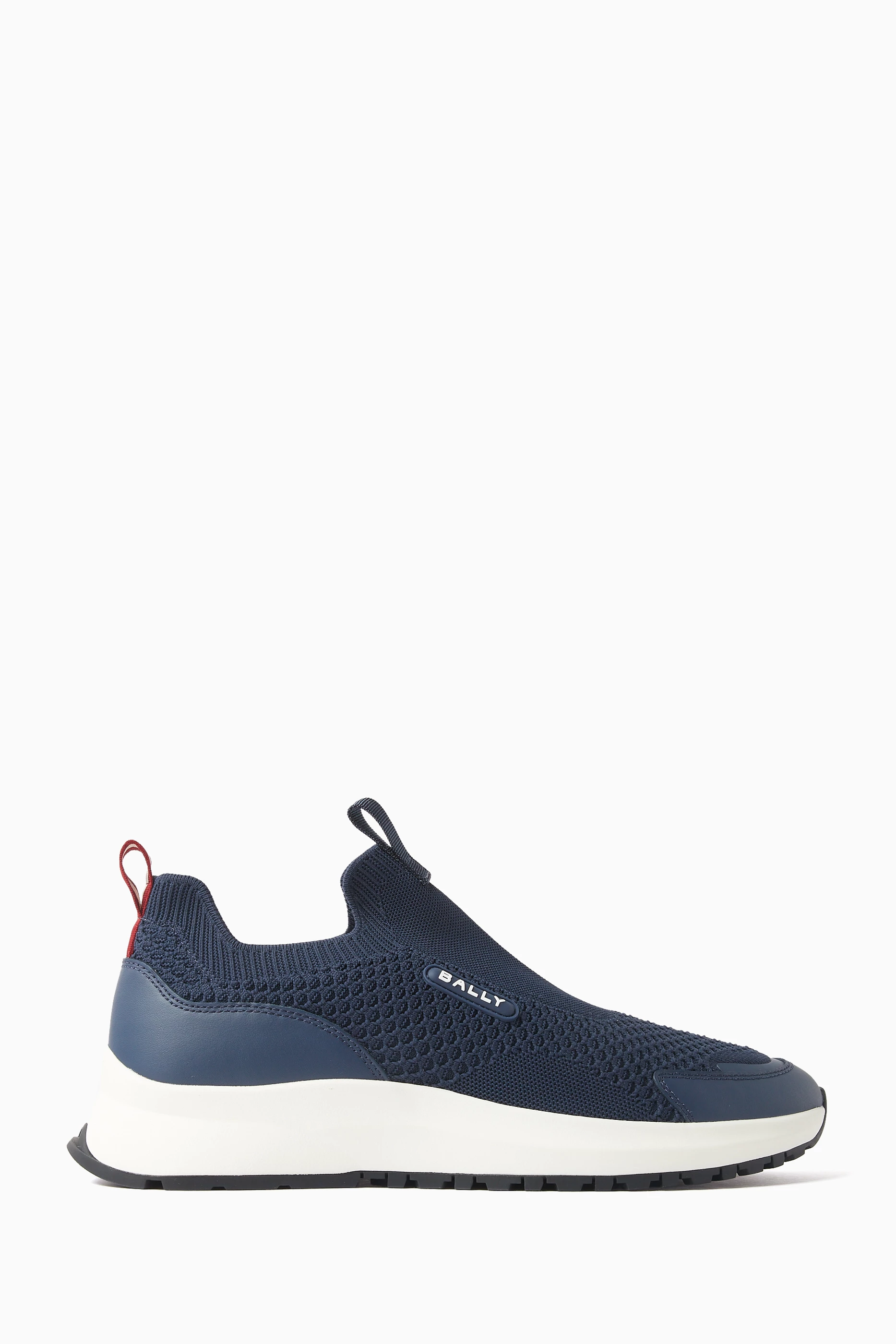 Buy Bally Blue Dewan Sneakers in Mesh Knit for Men in UAE Ounass