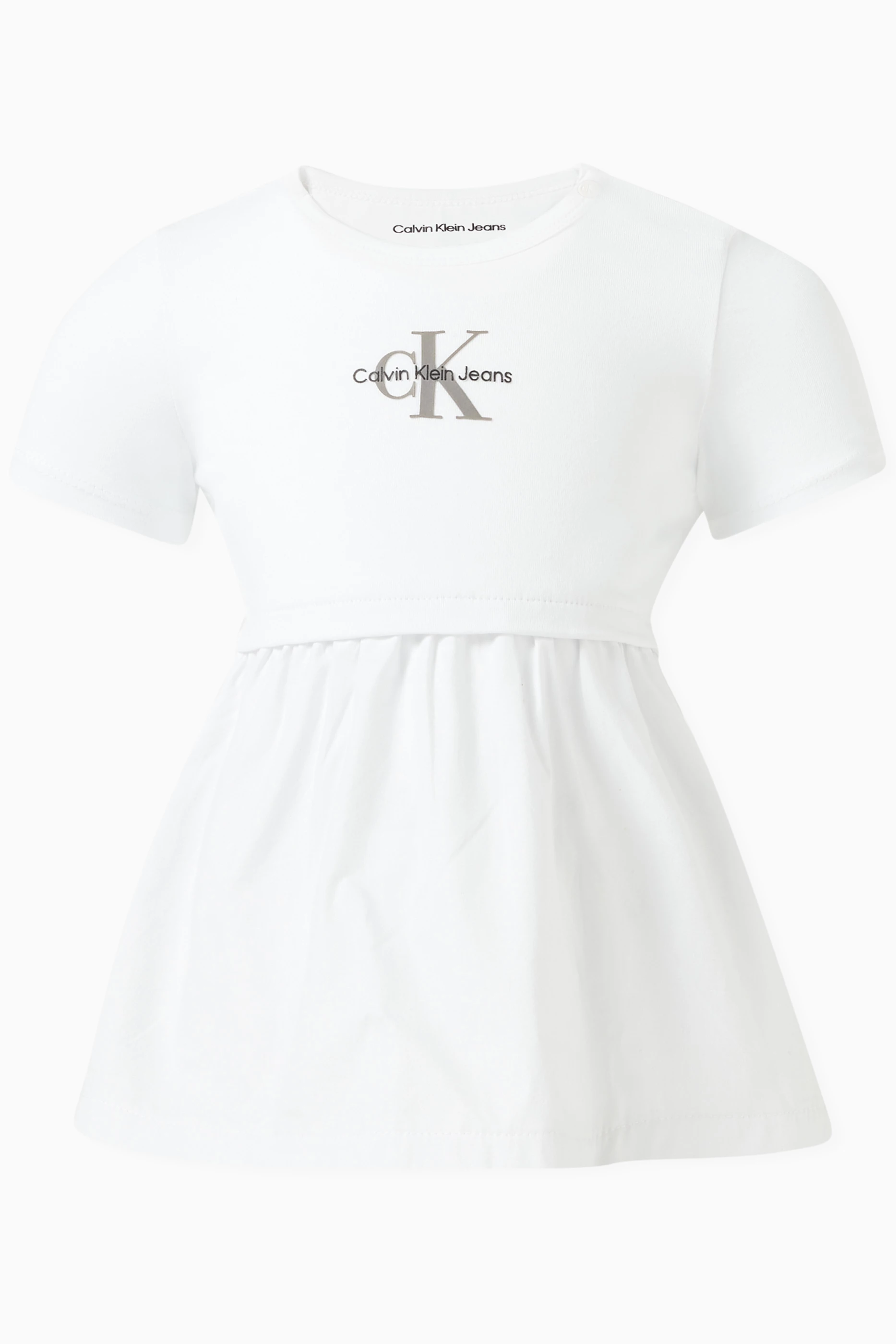 Calvin klein clearance monogram dress