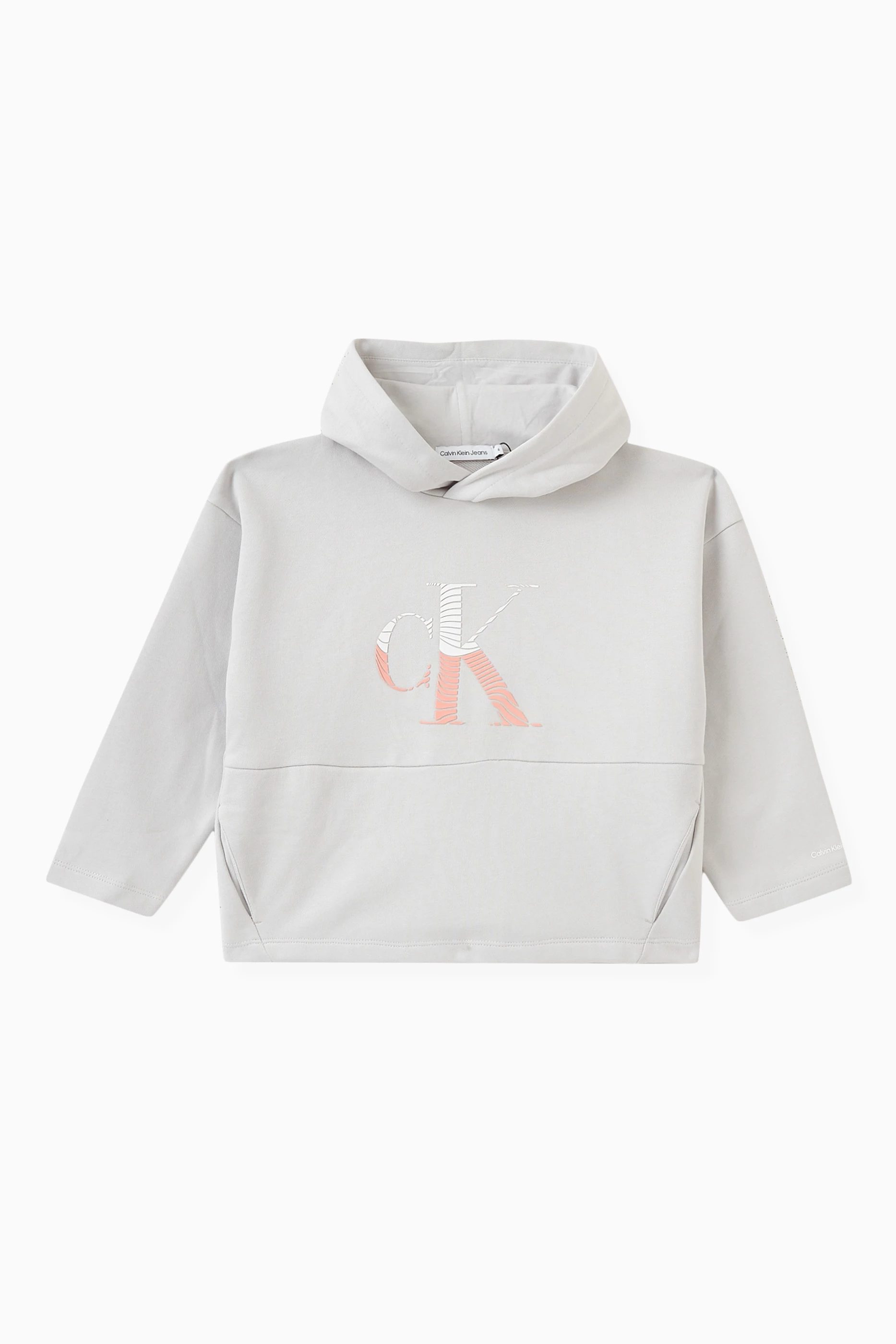 Calvin klein shop monogram box hoodie