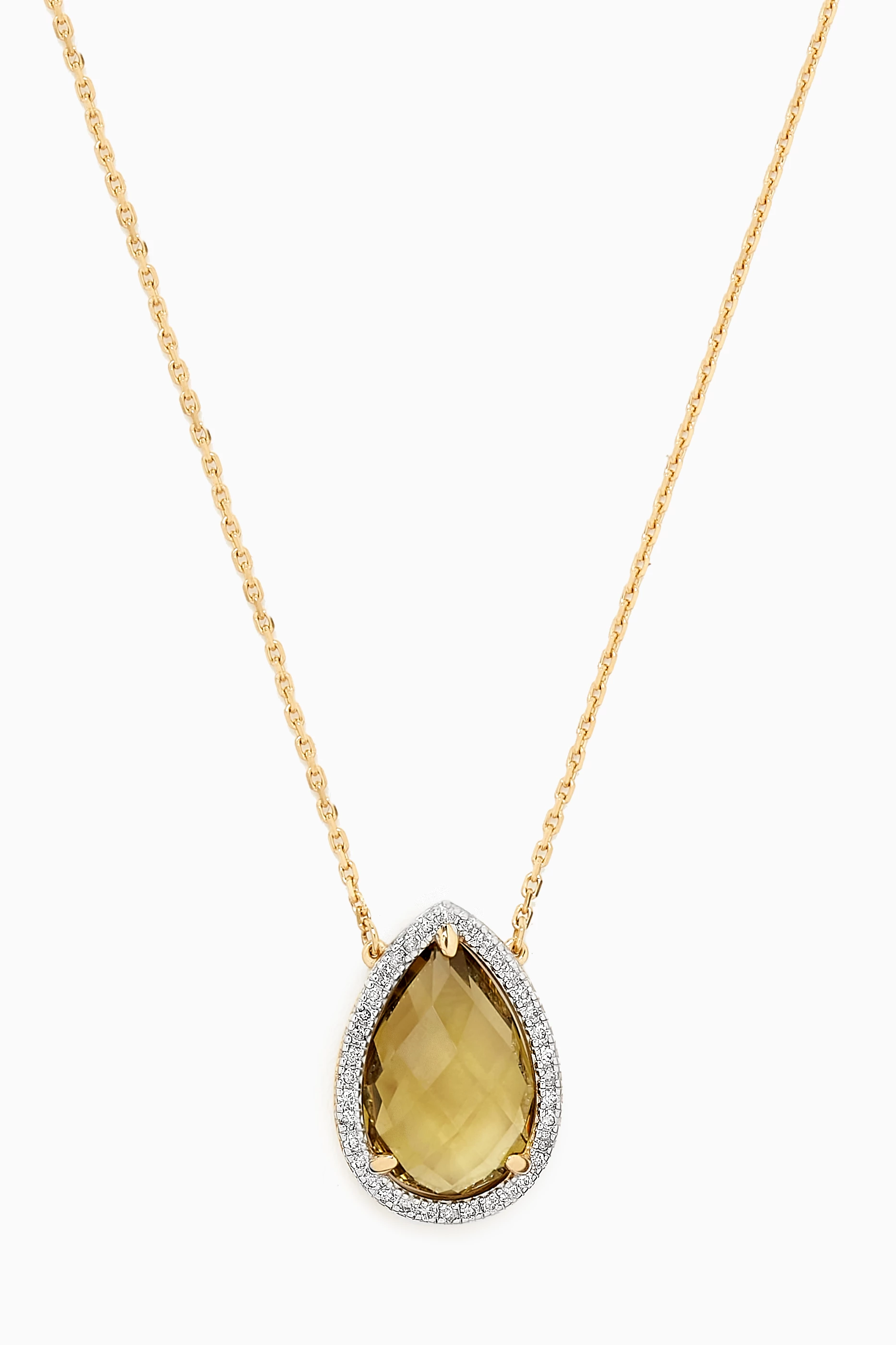 Yellow necklaces sales