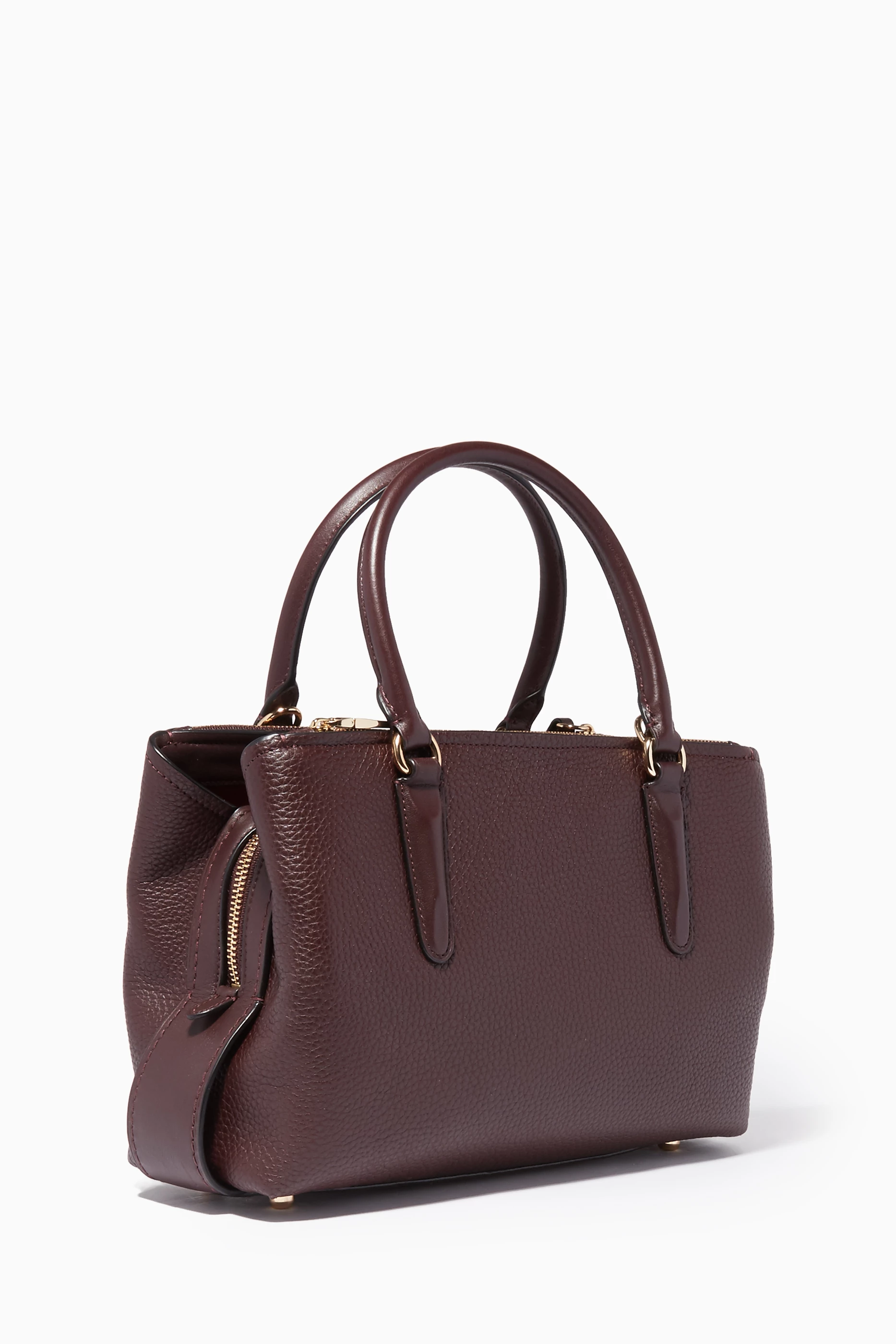 Buy Coach Red Burgundy Brooklyn Carryall 28 Bag For Women Online Ounass UAE