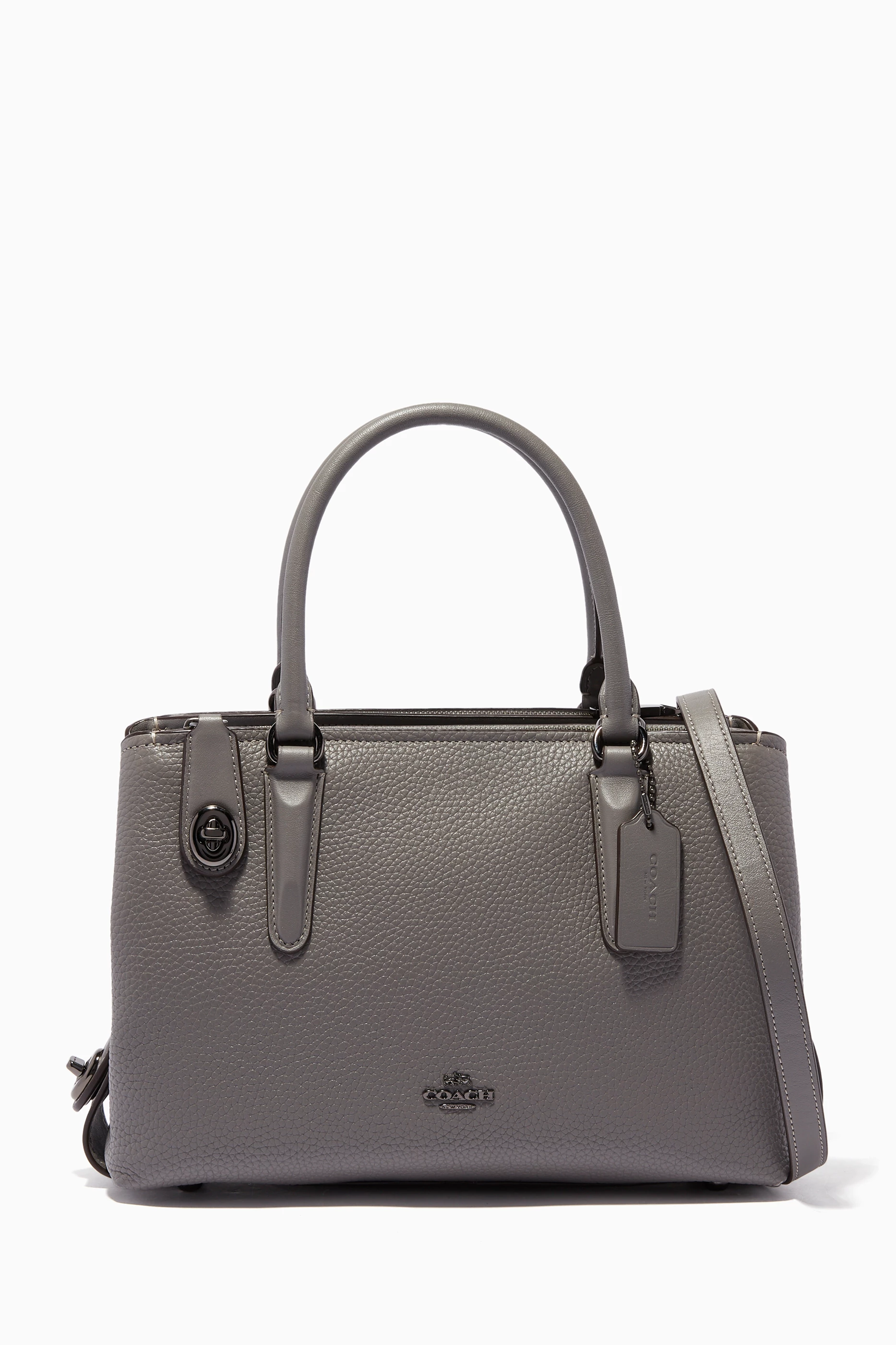Buy Coach Grey Grey Brooklyn Carryall 28 Bag For Women Online Ounass UAE