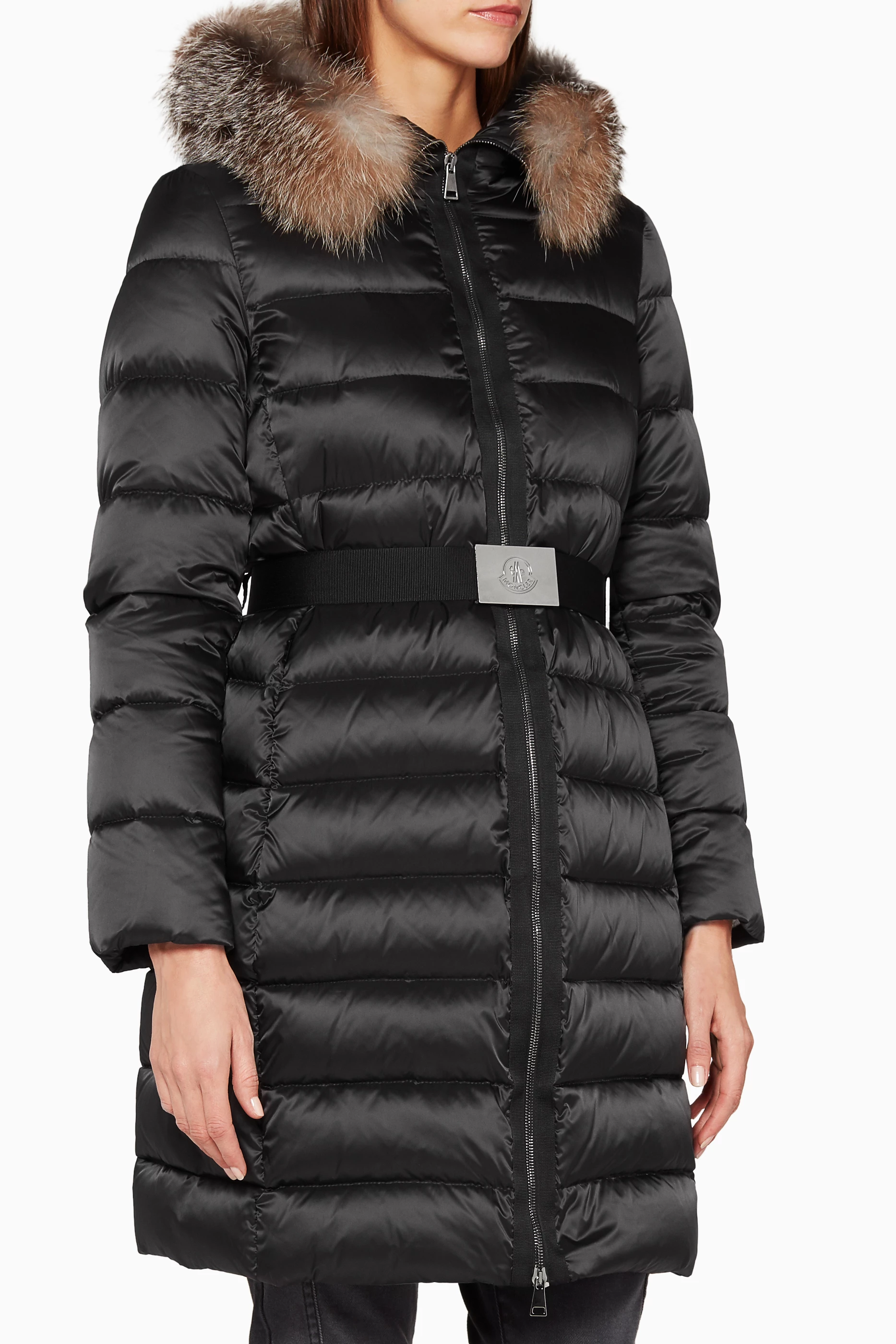 Buy Moncler Black Black Tinuviel Quilted Puffer Jacket For Women Online Ounass UAE