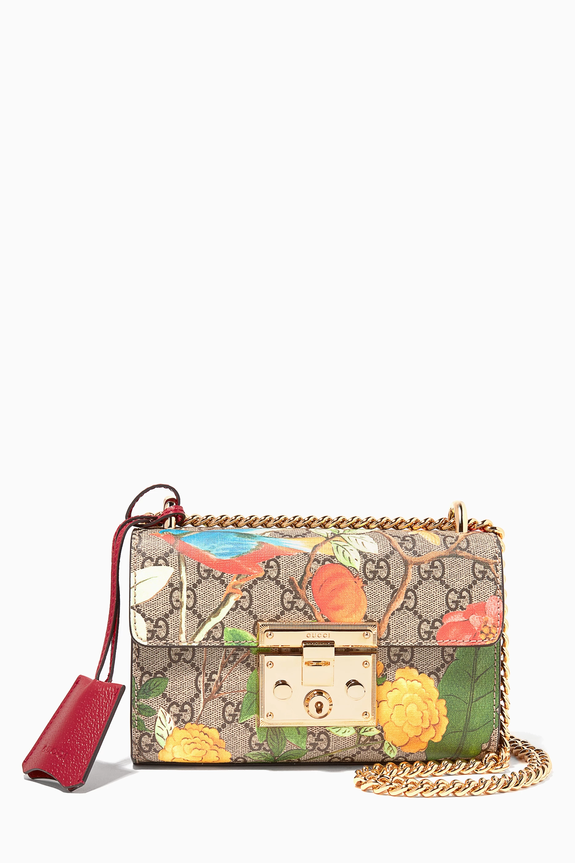 Gucci tian padlock shoulder bag sales