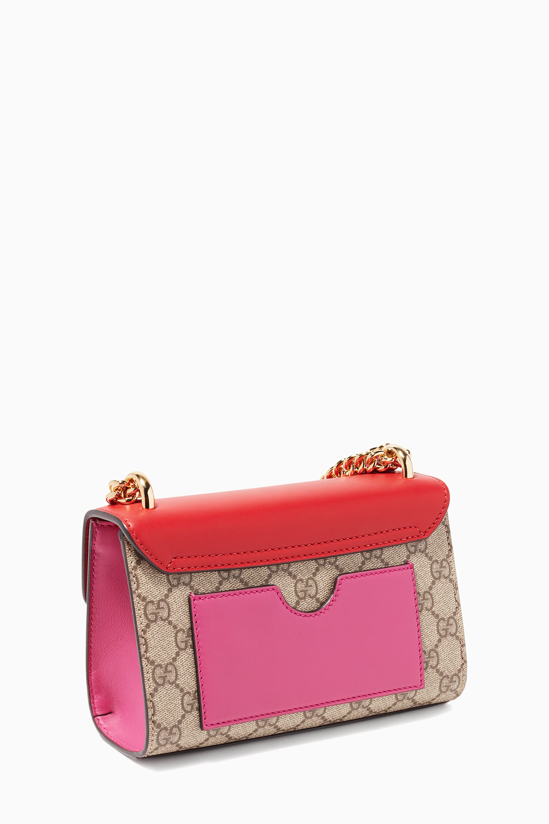 Gucci red padlock bag cheap