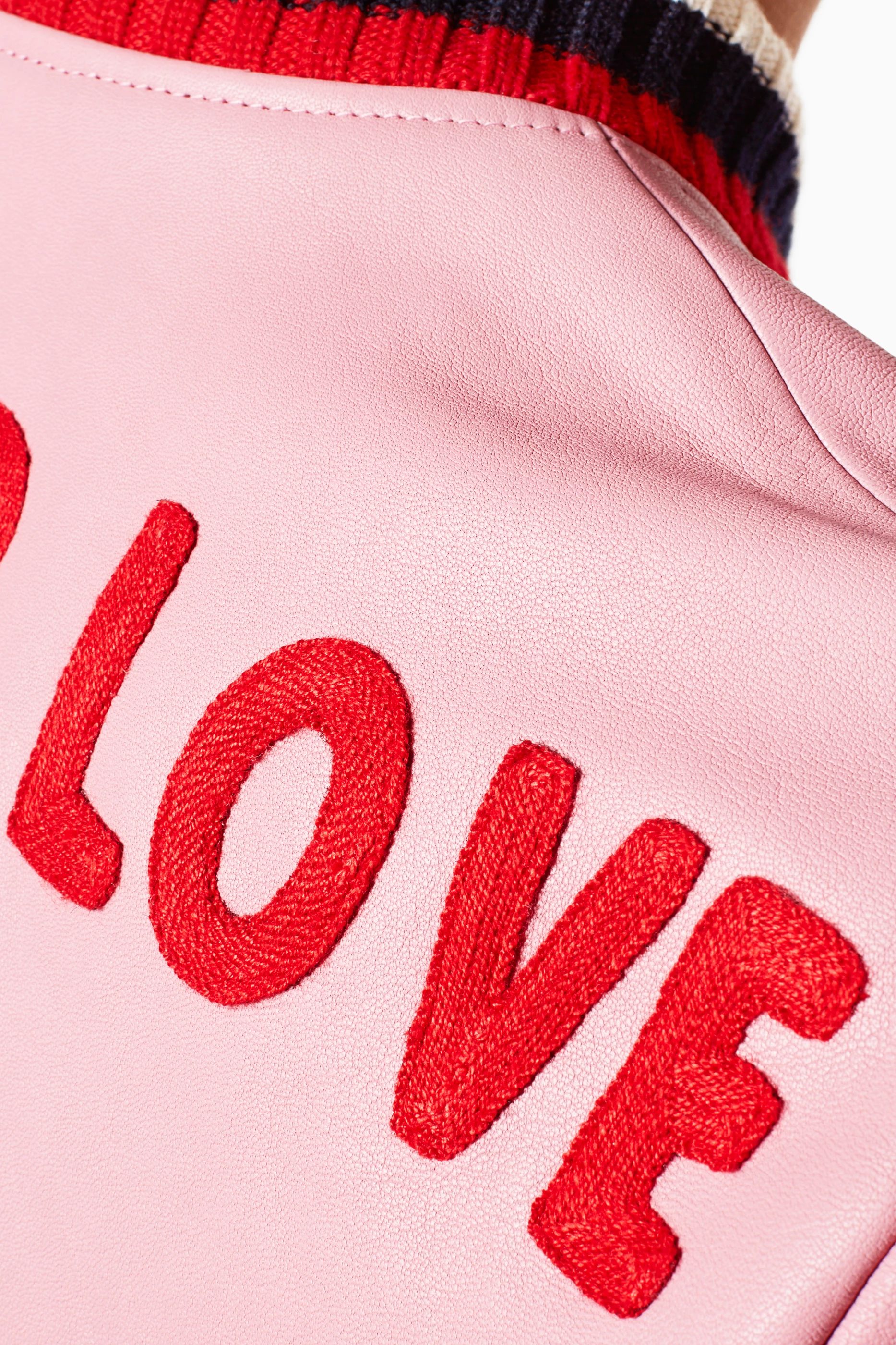 Gucci pink bomber jacket top