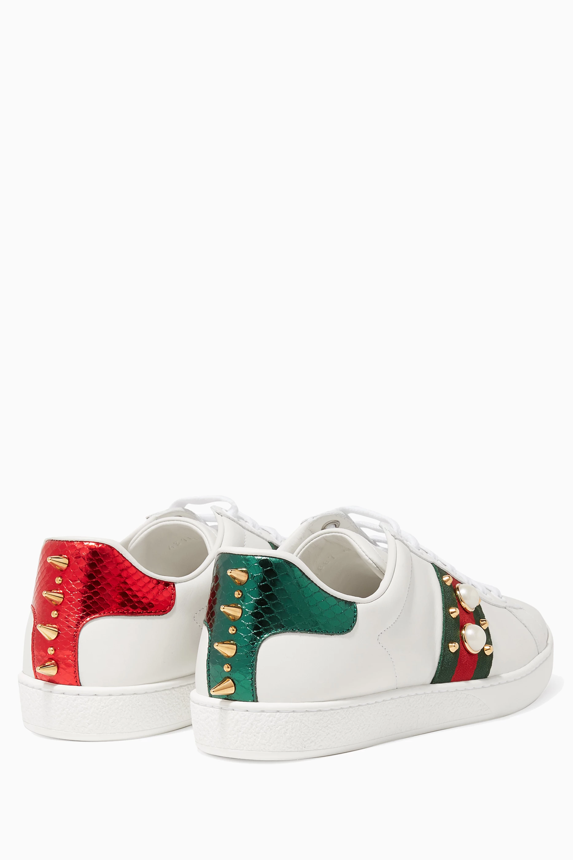 Ace studded leather sneaker new arrivals