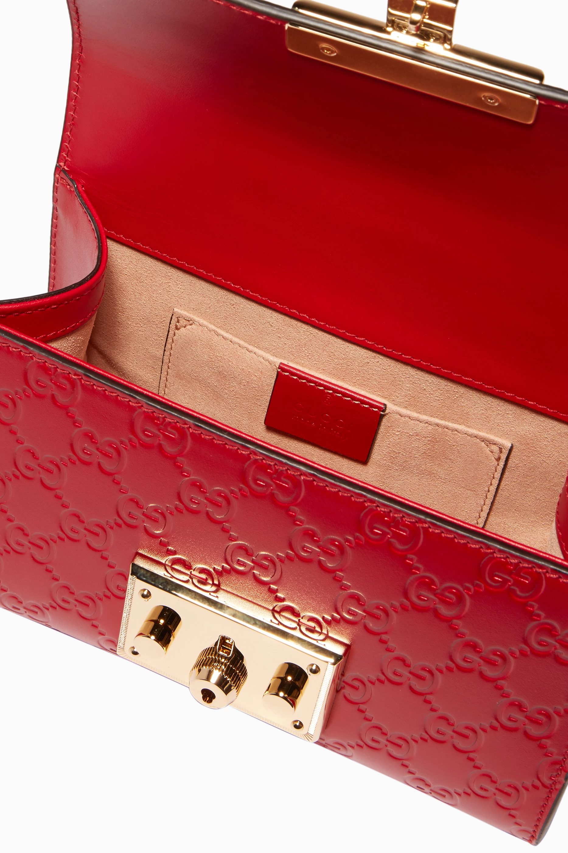Gucci padlock red top