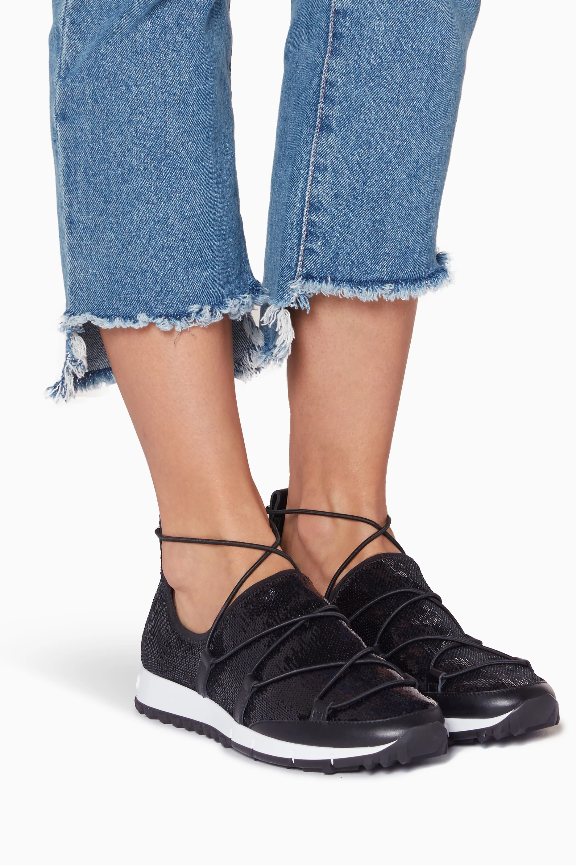 Jimmy choo andrea sneakers deals