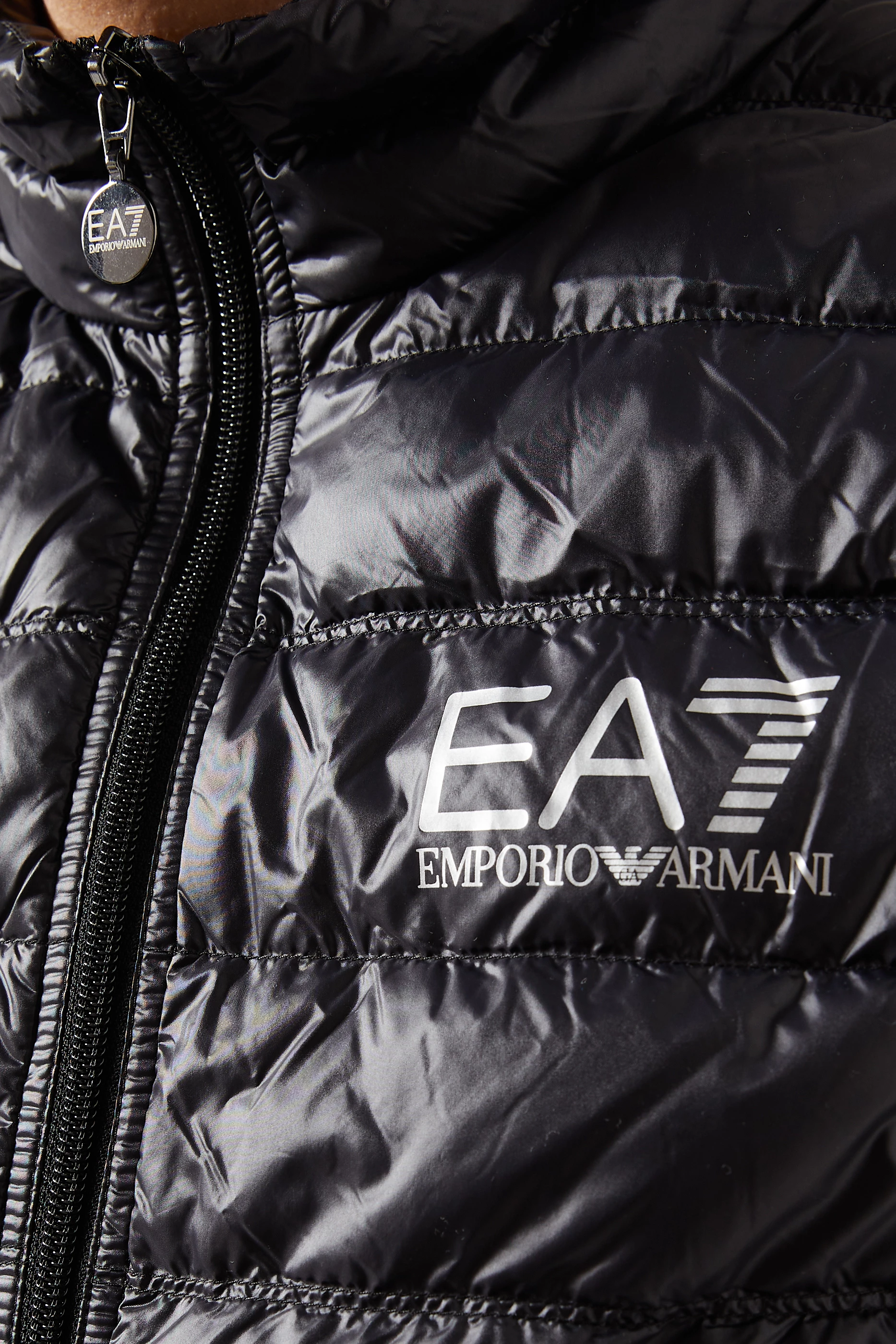 Emporio armani ea7 bubble padded gilet shop