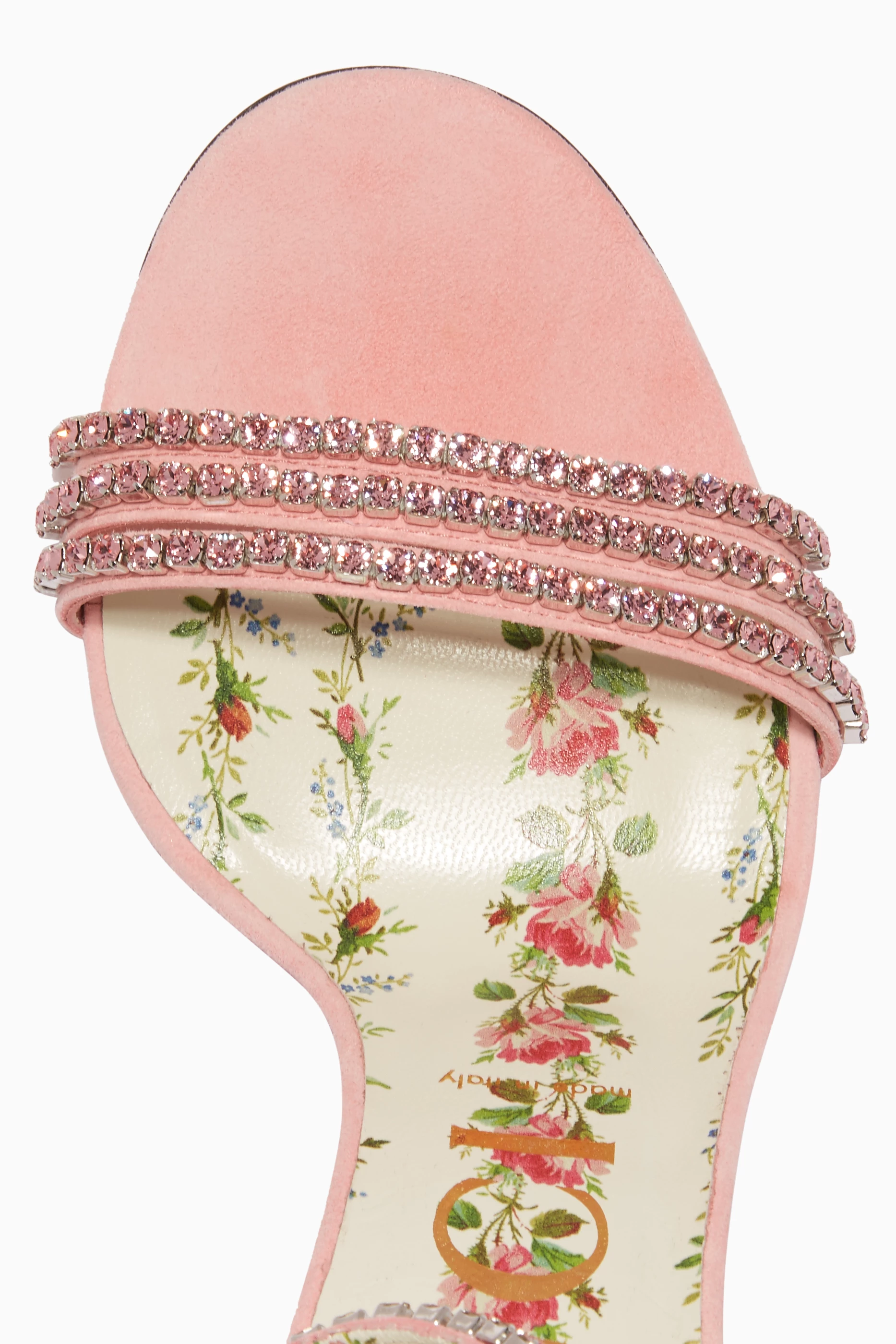 Gucci isle jeweled sandals online