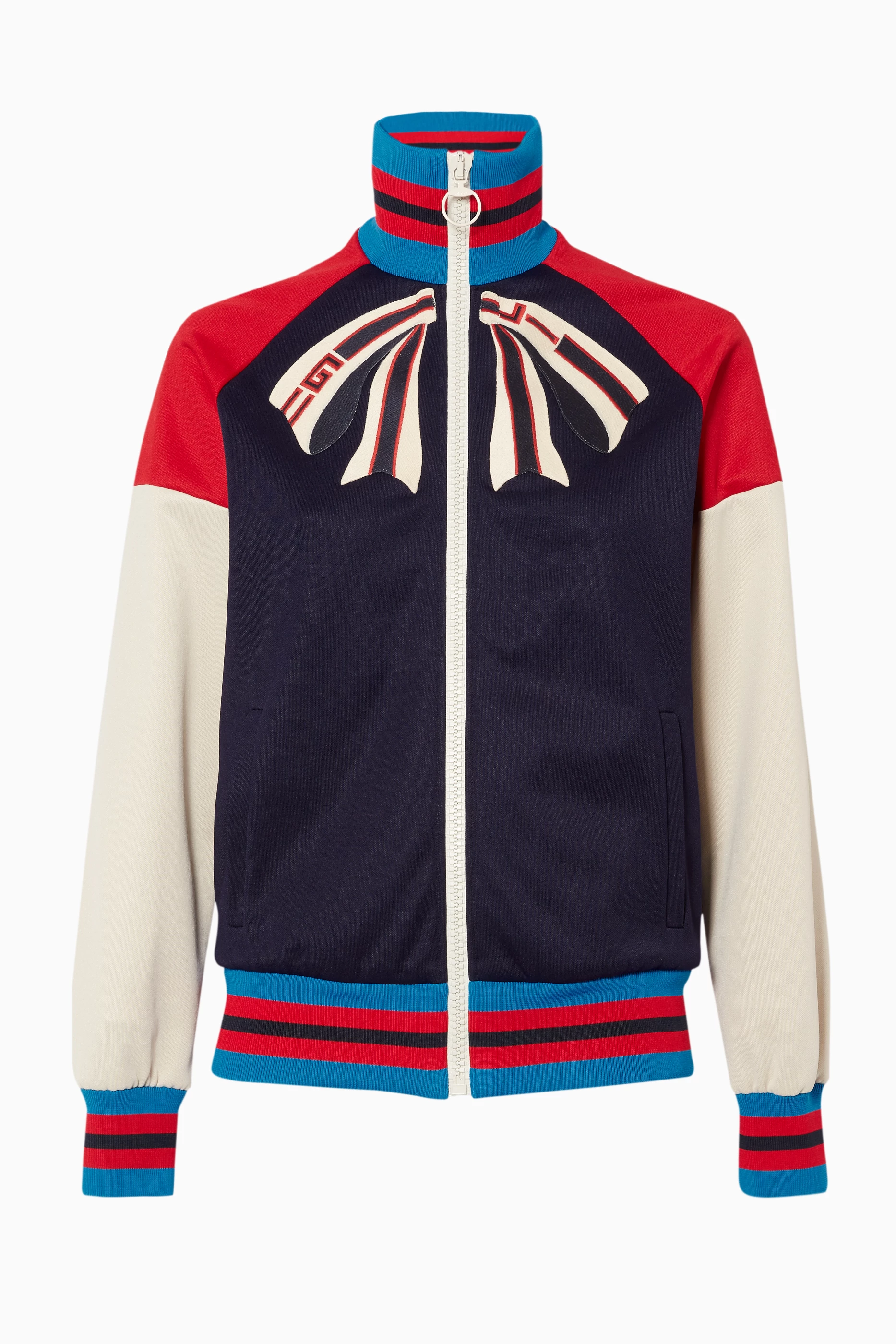 Buy Gucci Multicolour Red Guccify Yourself Printed Jacket For Women Online Ounass UAE