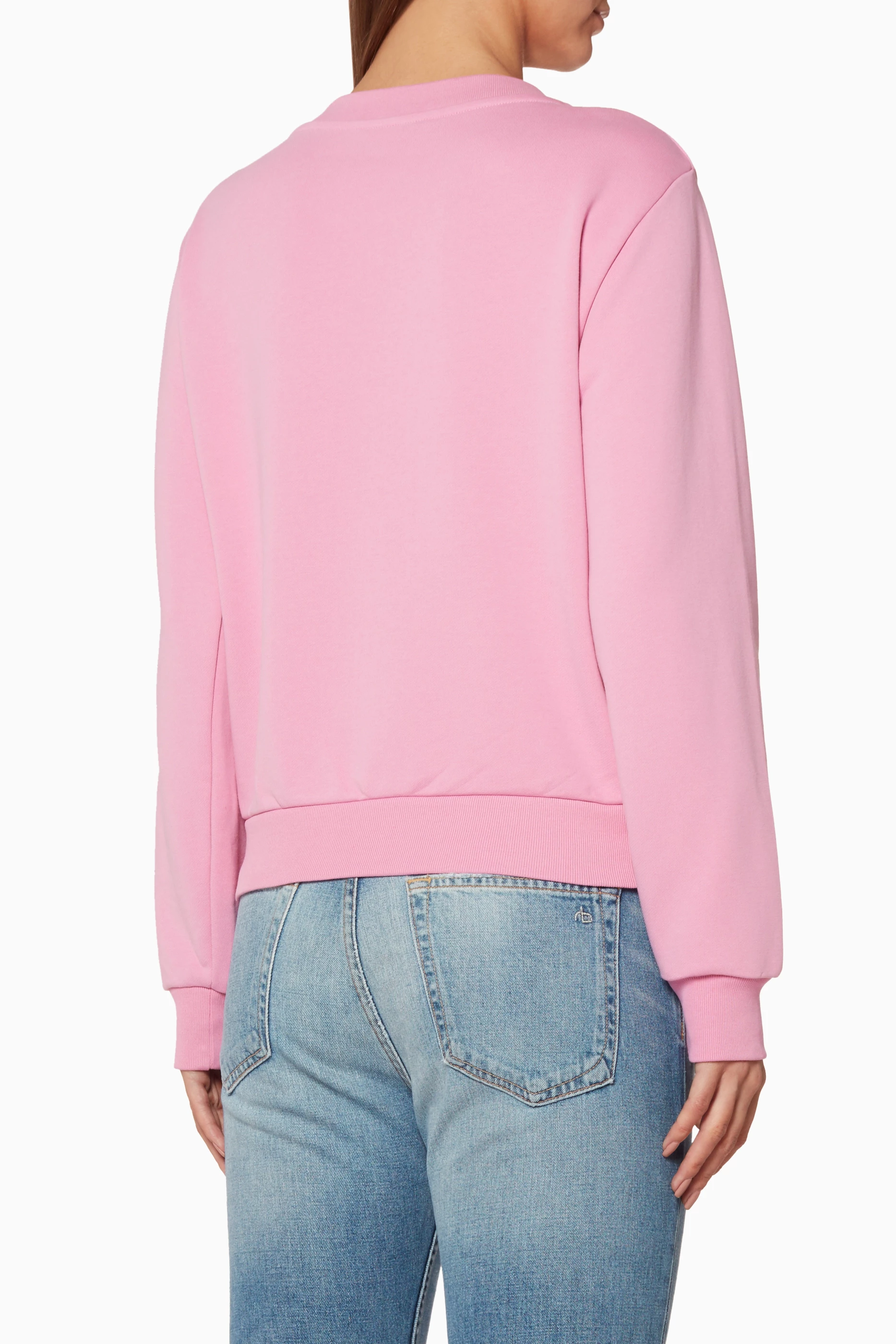 Moschino studded sweatshirt top