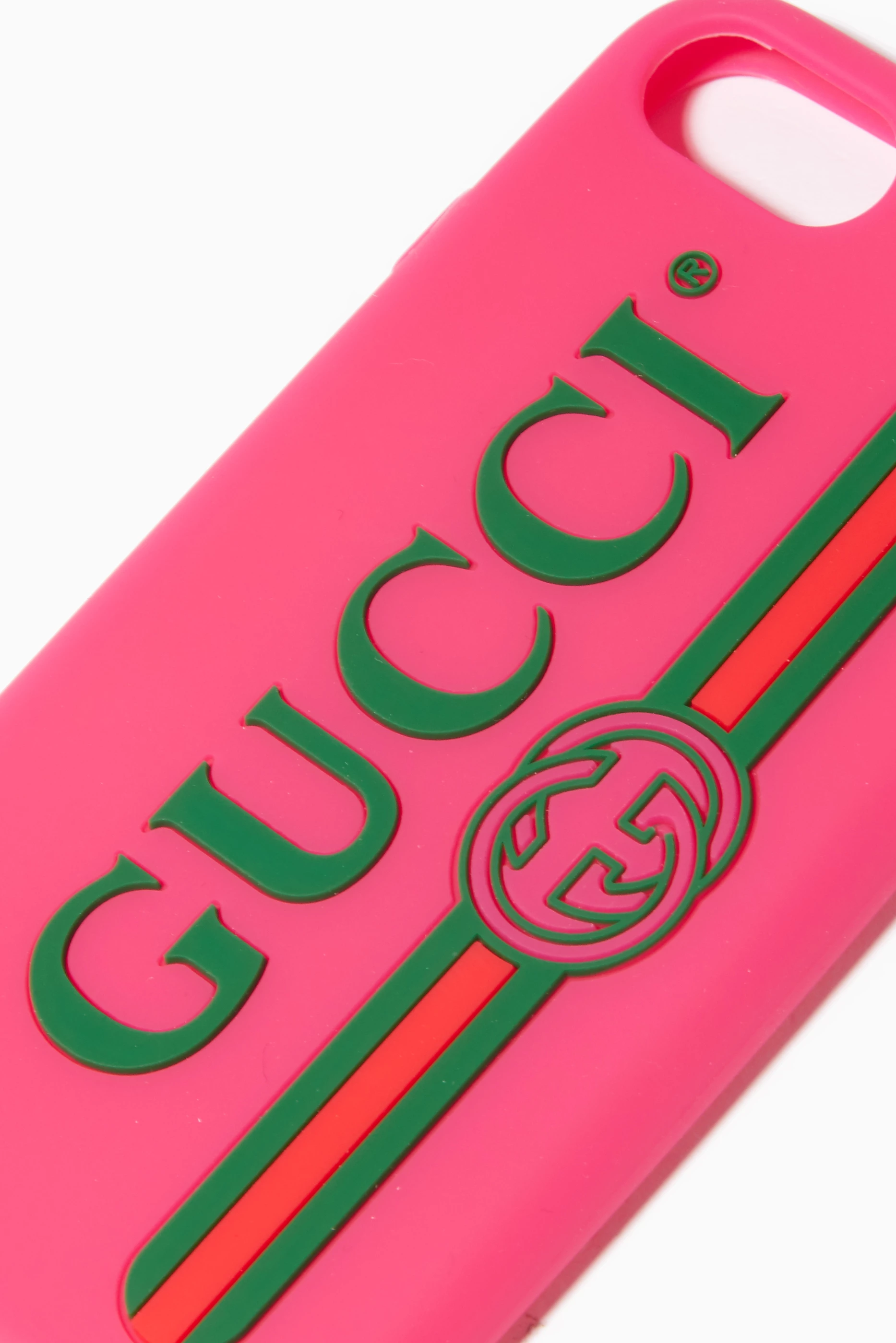 Buy Gucci Pink Pink Logo iPhone 7 Case For Women Online Ounass UAE