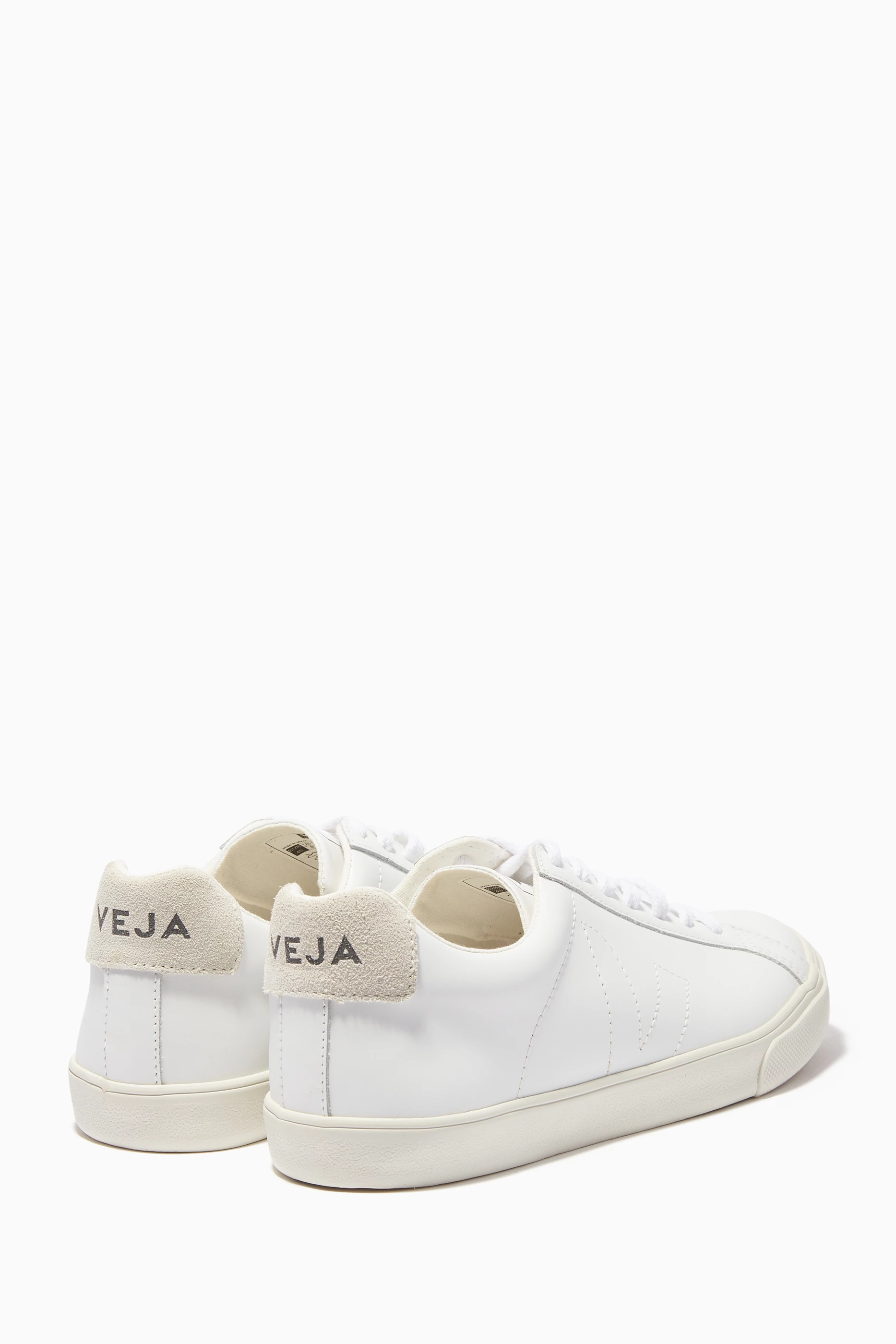 Buy VEJA White White Esplar V Leather Sneakers For Women Online Ounass UAE