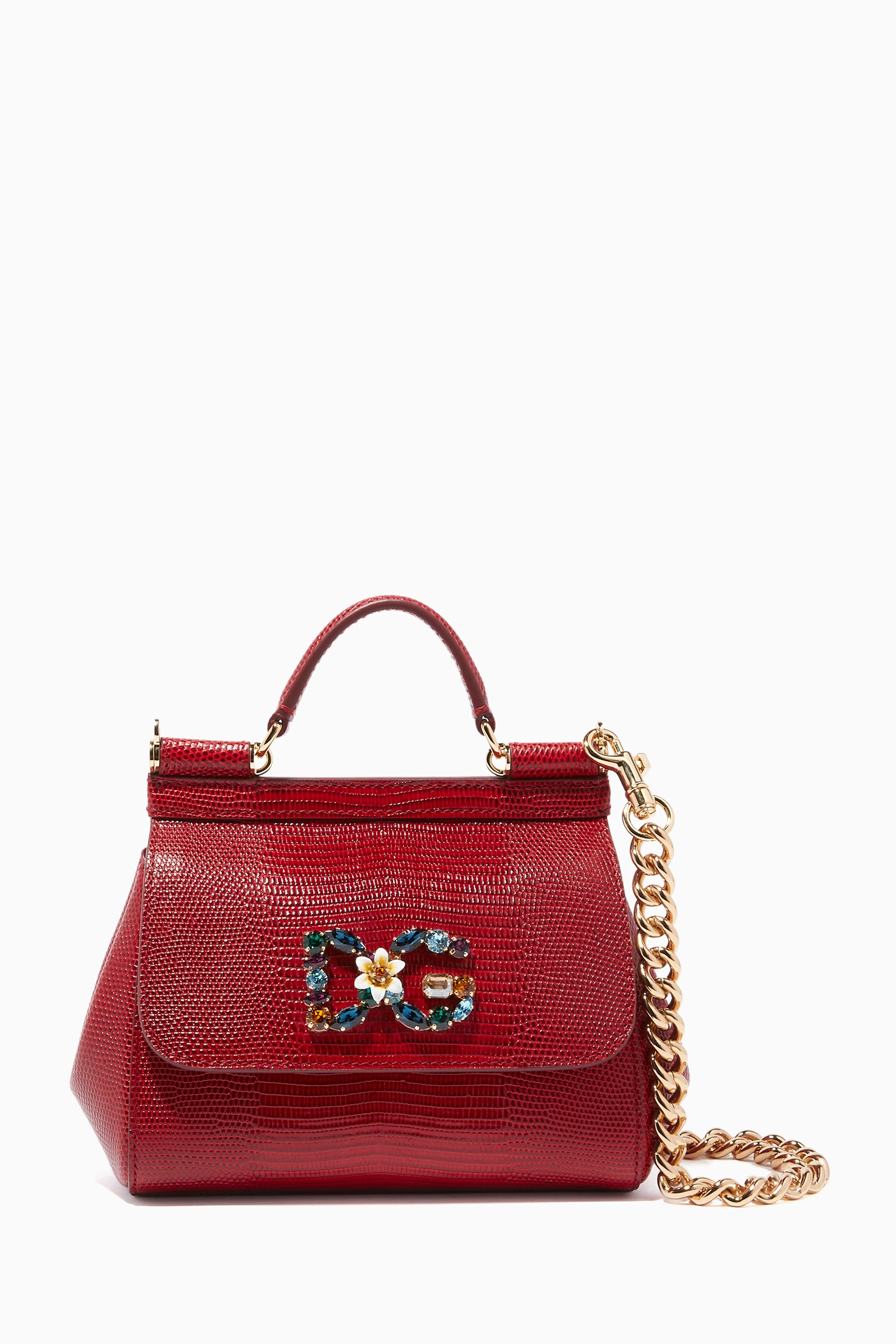 Dolce gabbana red bag top