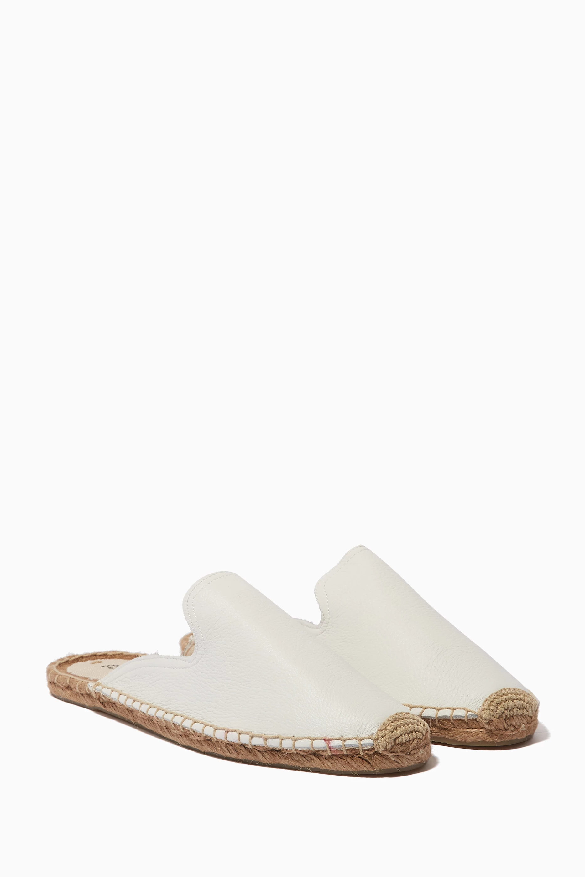 Soludos tumbled leather mule shop