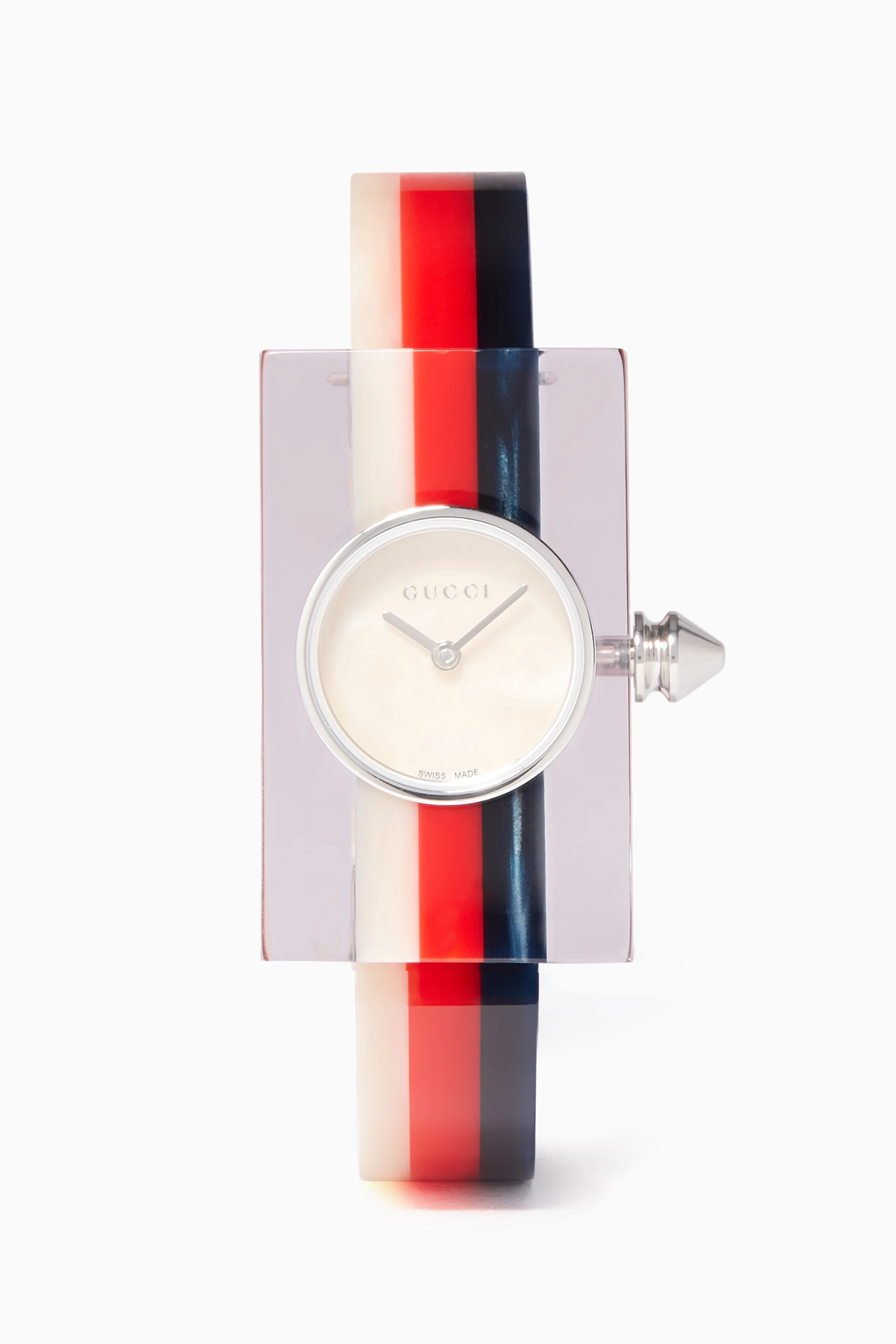Gucci plexiglass watch store