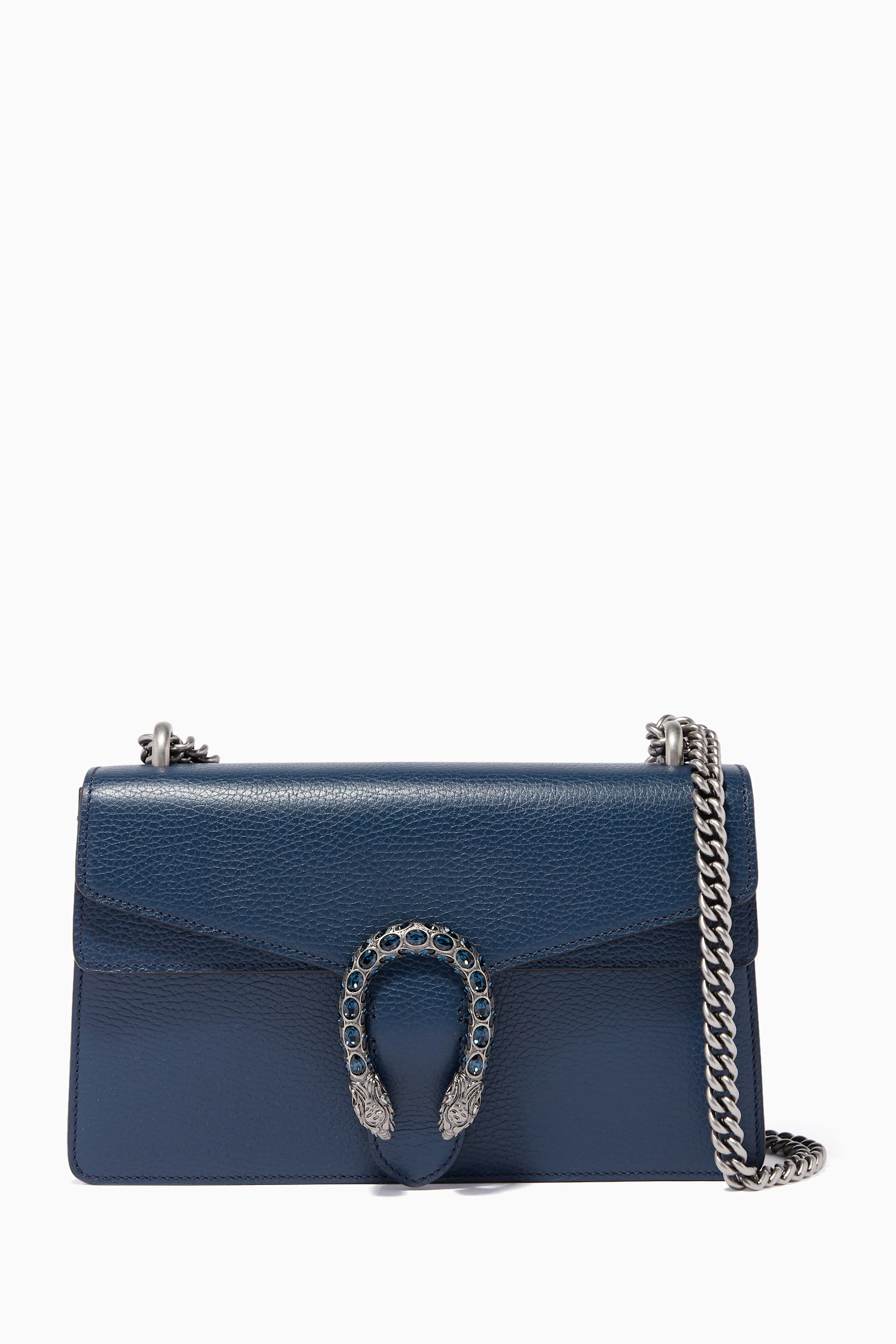 Navy gucci handbag discount