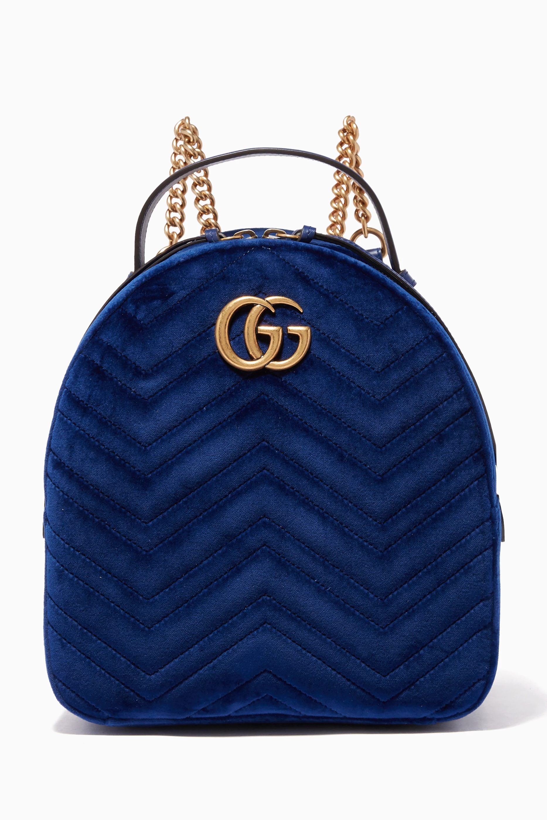 Gucci marmont velvet backpack clearance